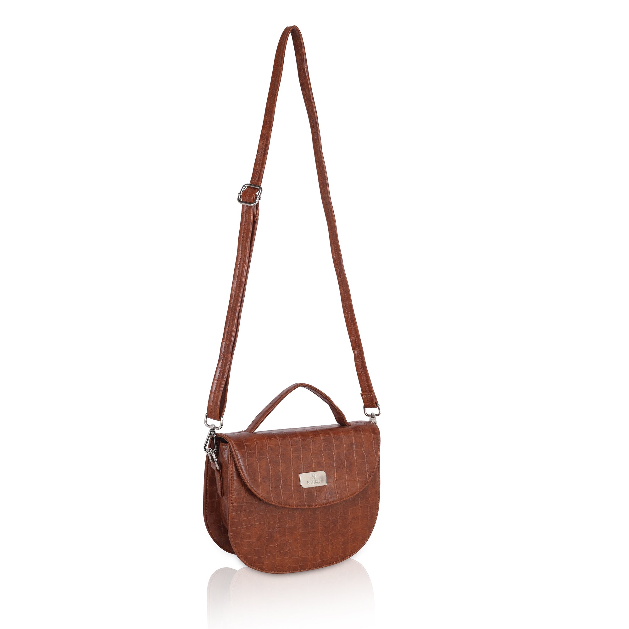 TAN STYLISH CROSS BODY SLING BAG