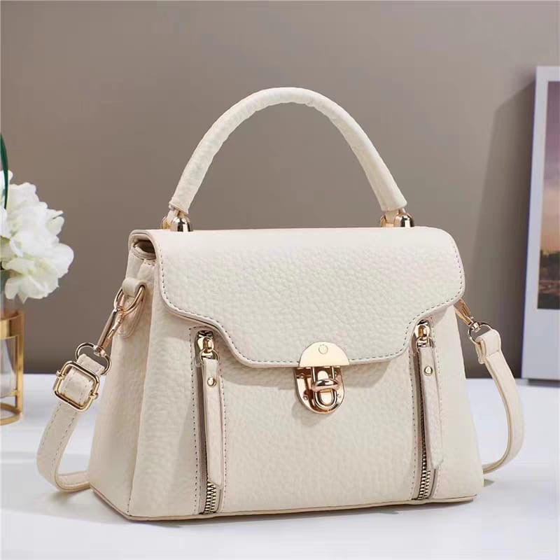 White Zyne Handbag