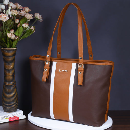 TERRASLING SHOULDER BAG DUO IN DEEP SIENNA