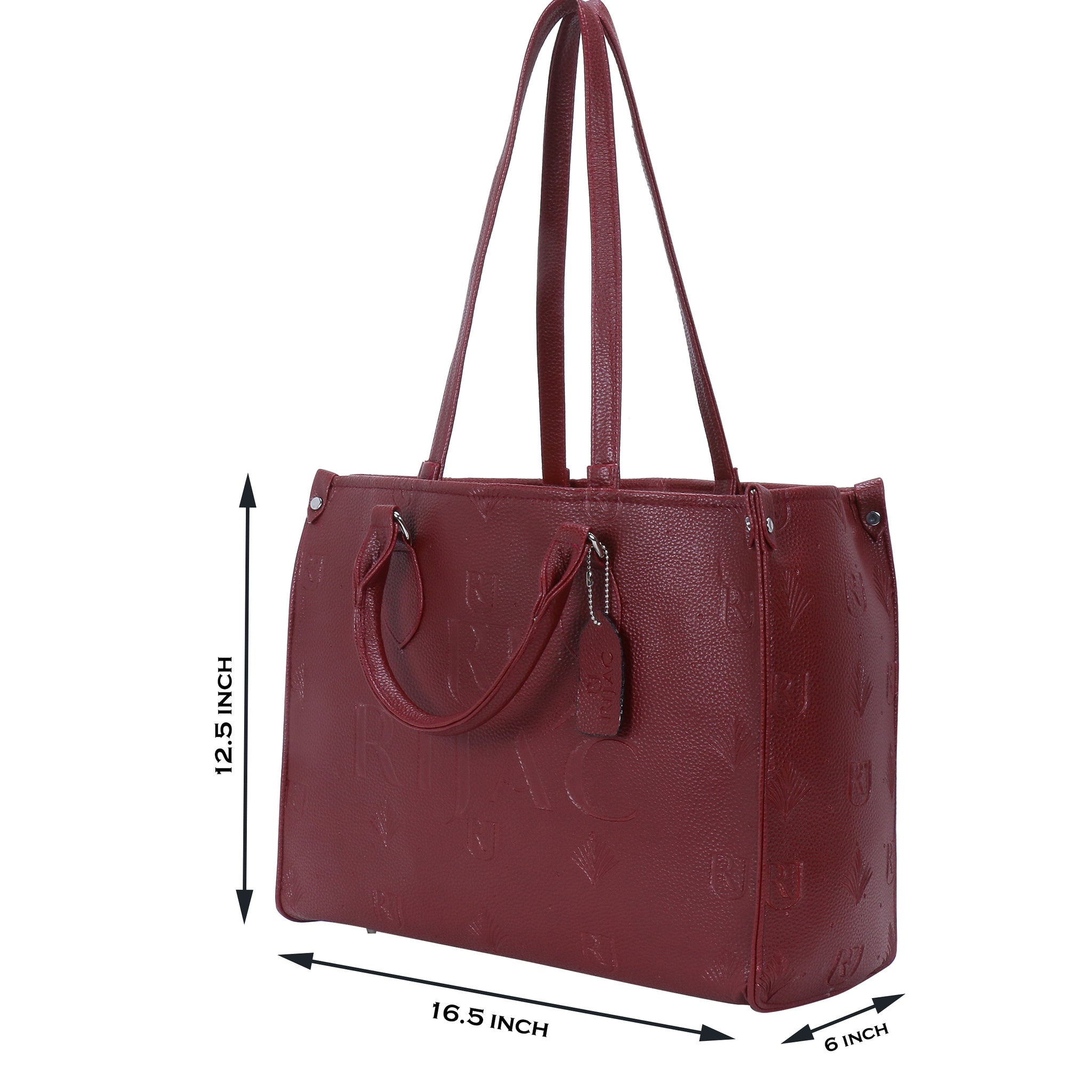 RIJAC Vermillion On The Go Tote Bag