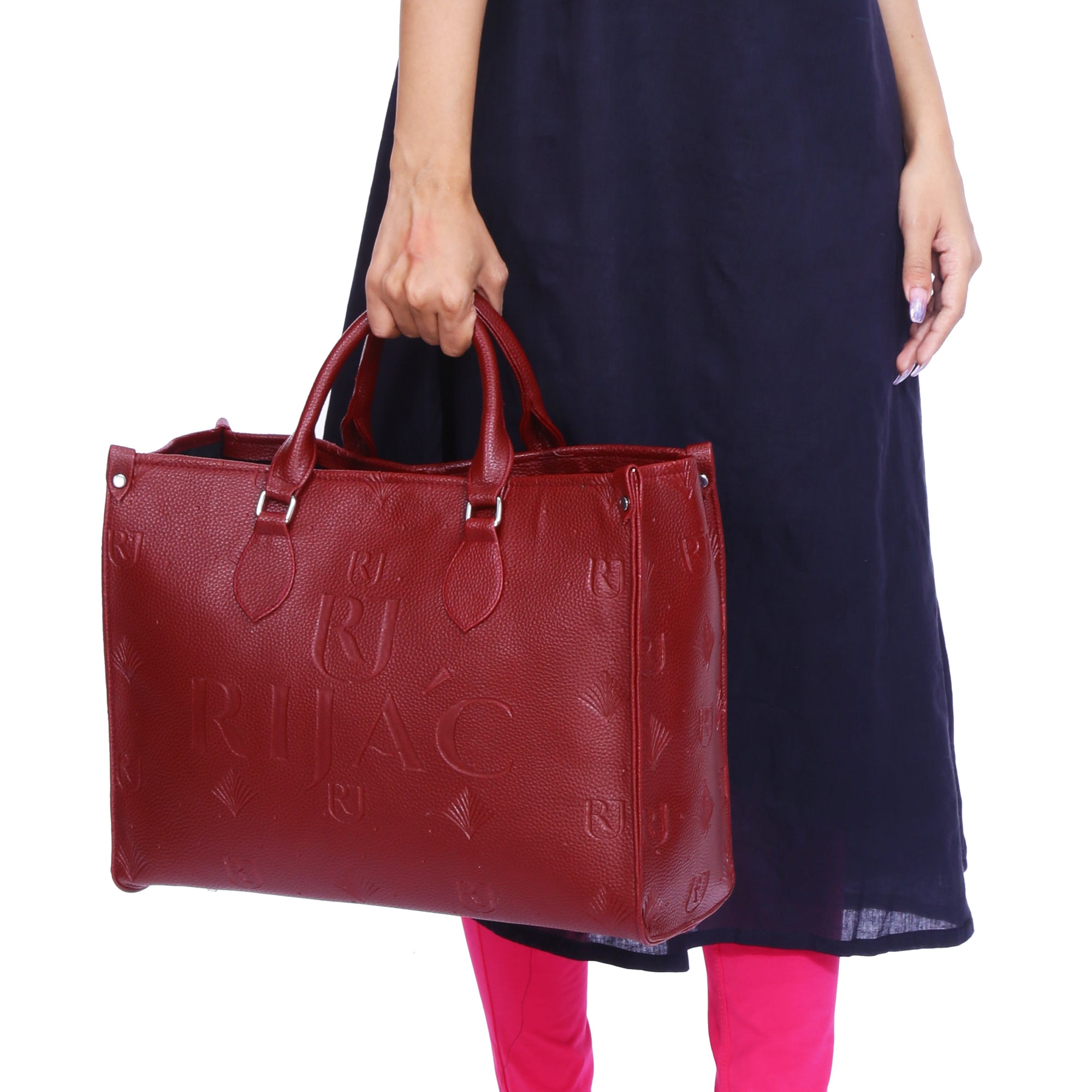 RIJAC Vermillion On The Go Tote Bag