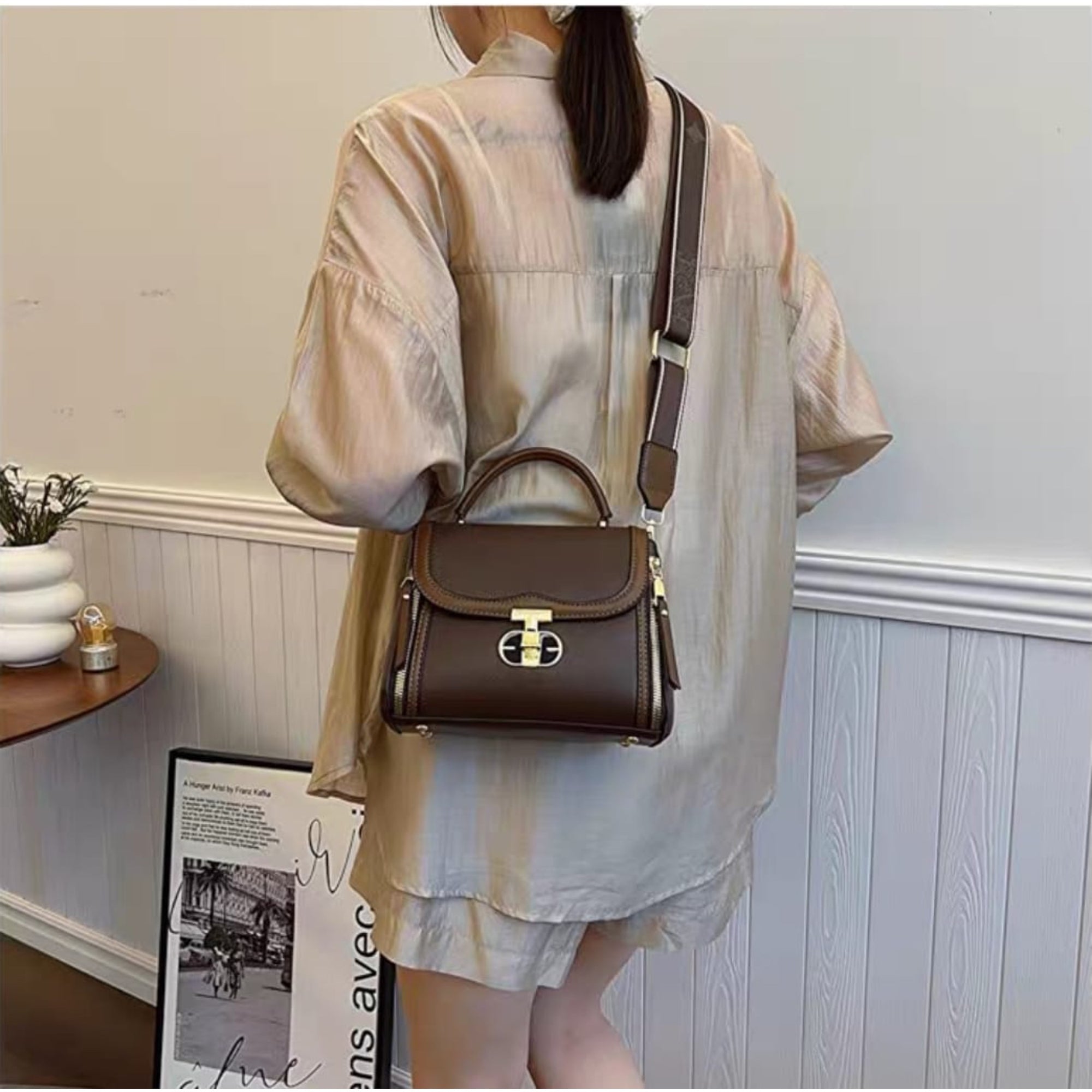 Brown Juno Sling Bag