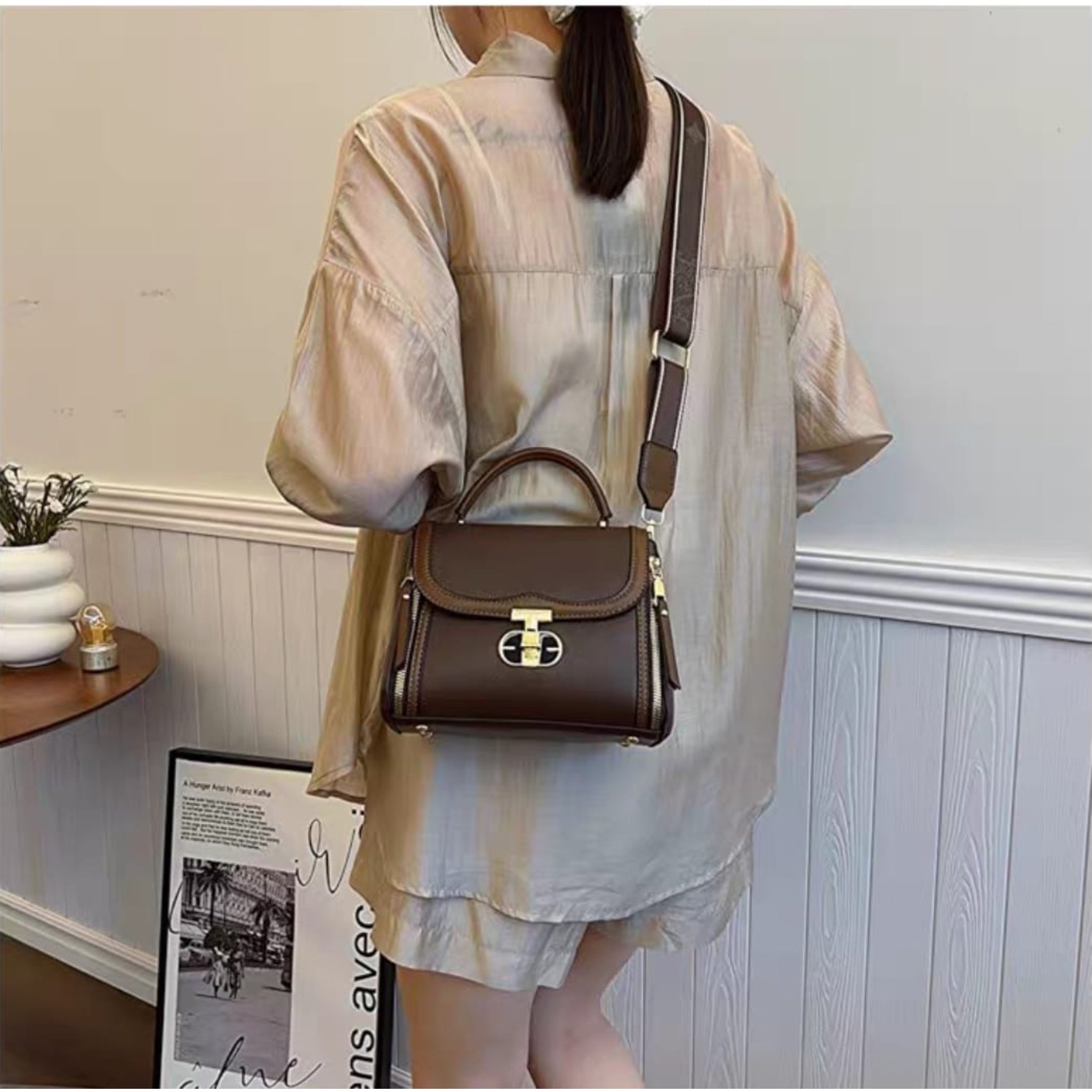 Brown Juno Sling Bag