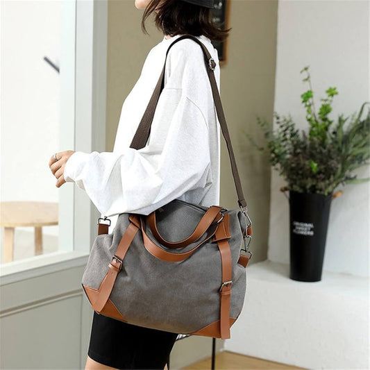 Grey Mika Tote Bag