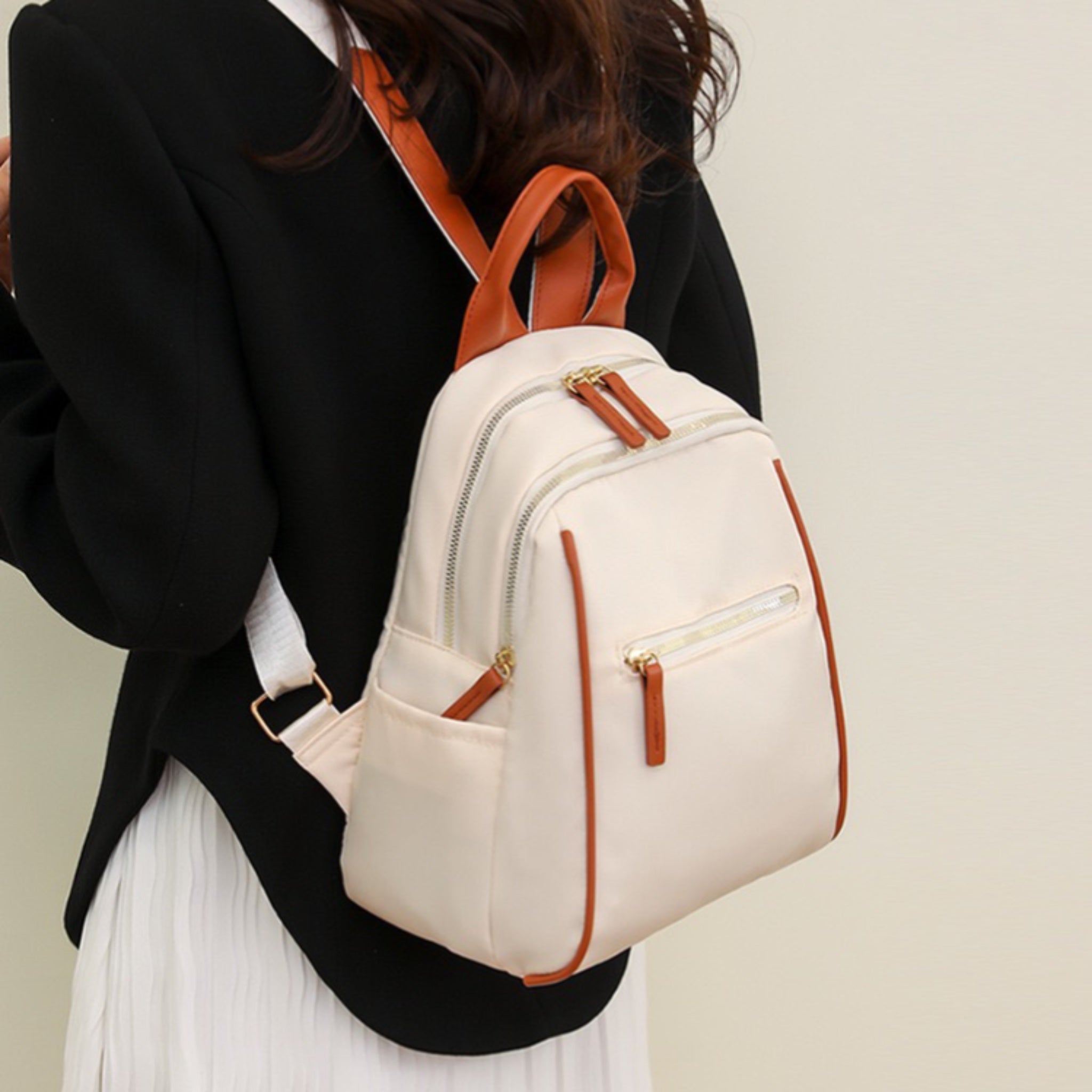 White Lyra Backpack