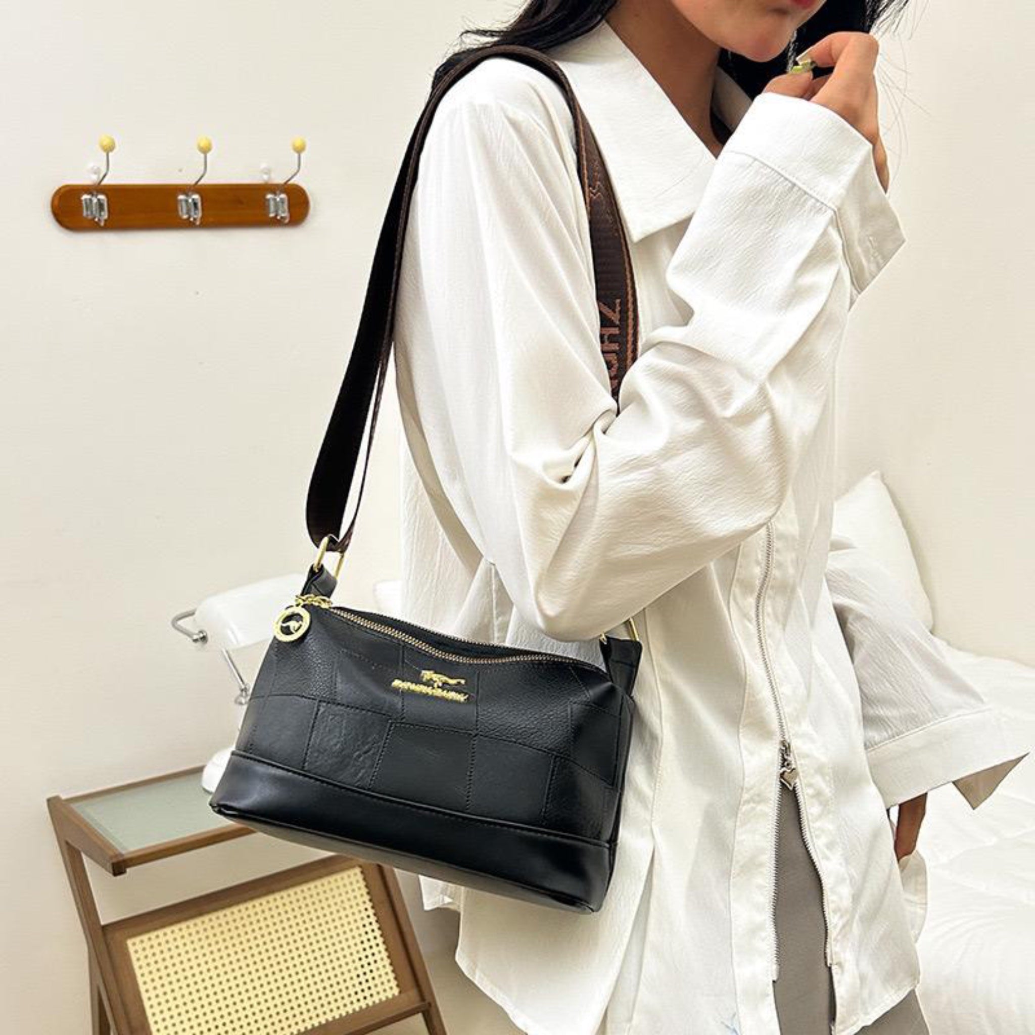 Black Eli Sling Bag