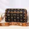 Brown M Print Mira Sling Bag