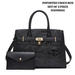 Black Solvi Handbag