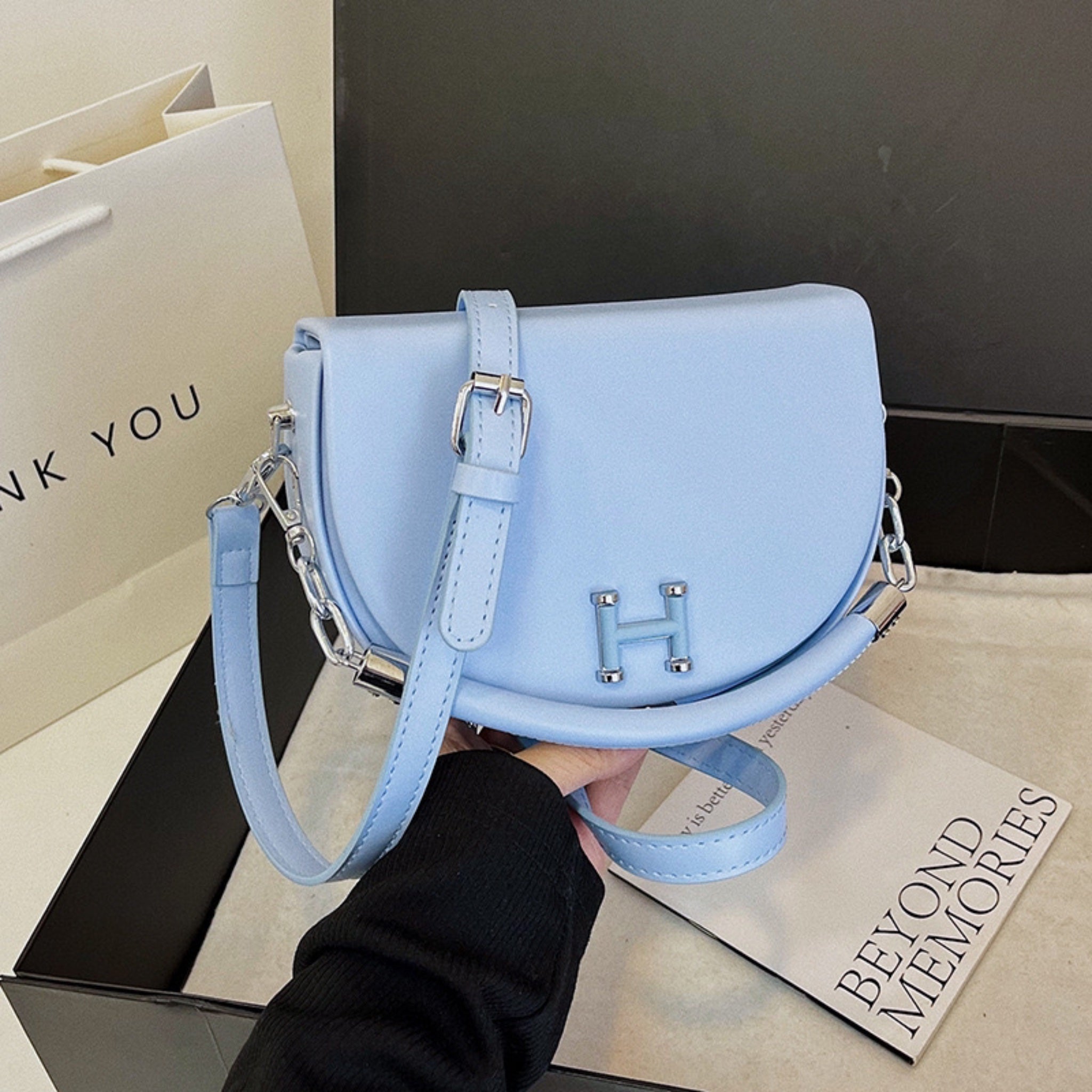 Blue Vita Sling Bag