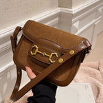 Brown Glint Sling Bag