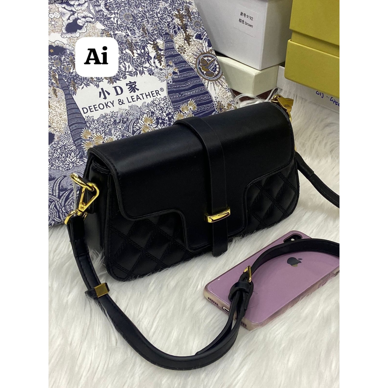 Black Eclat Sling Bag