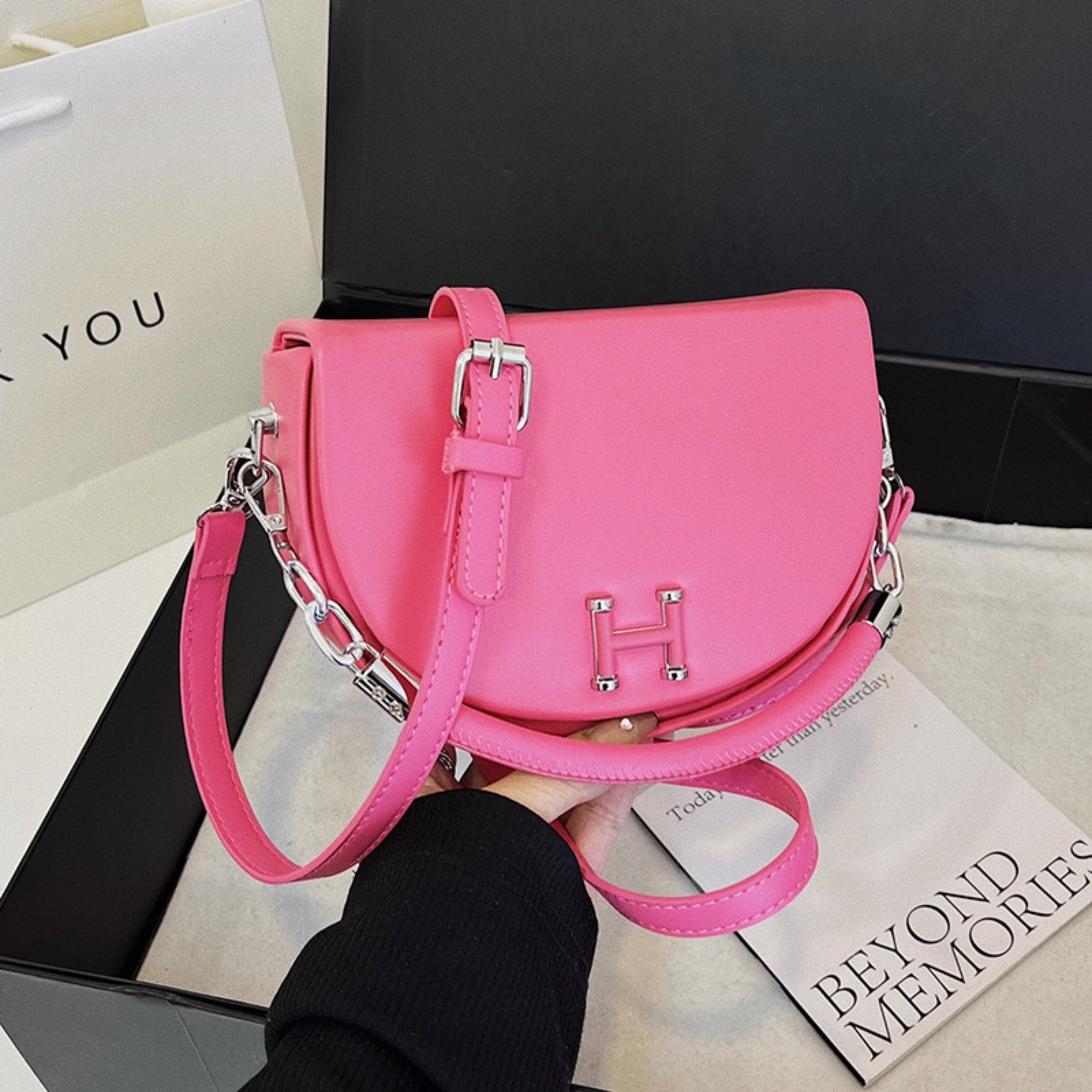 Hot Pink Vita Sling Bag