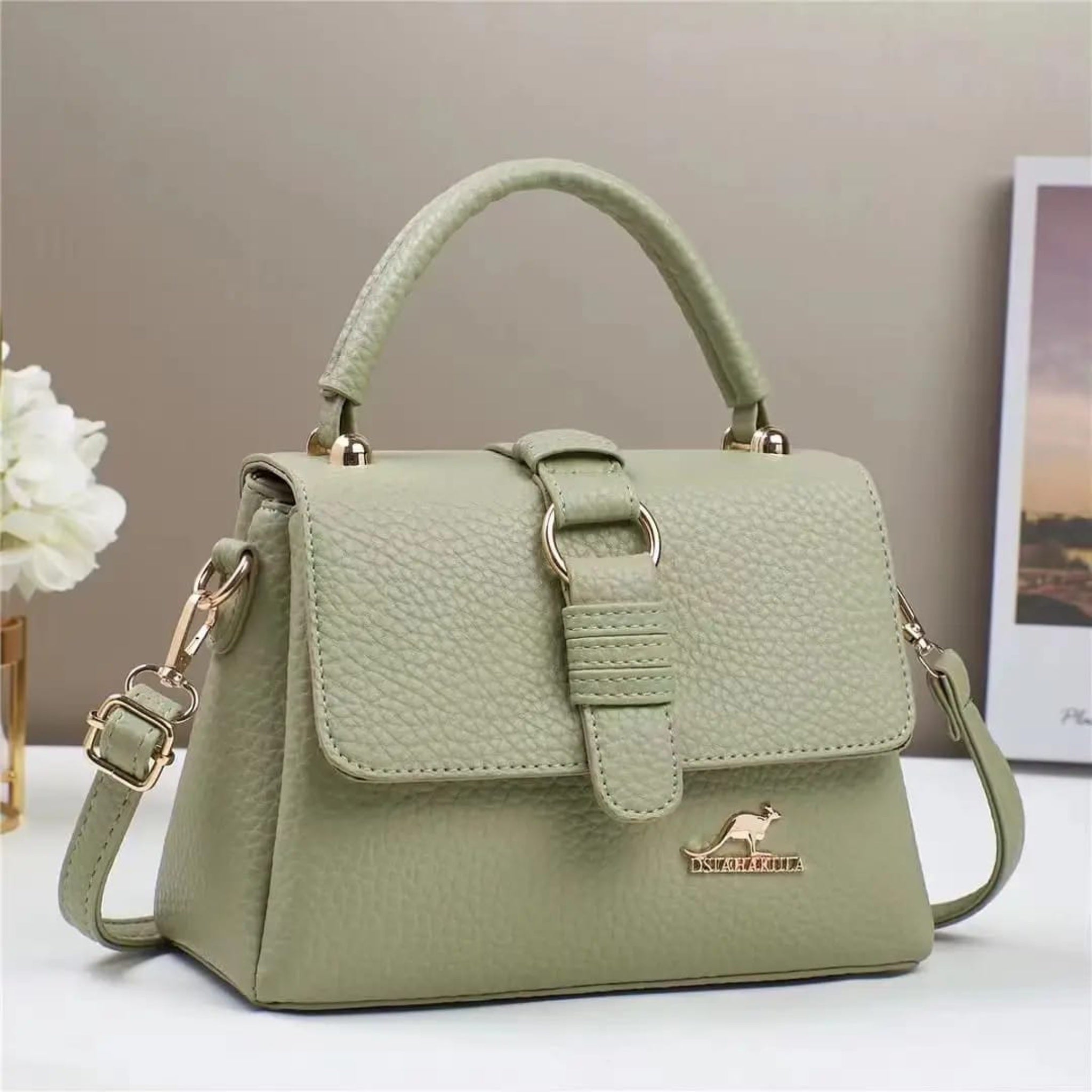 Green Vixo Handbag