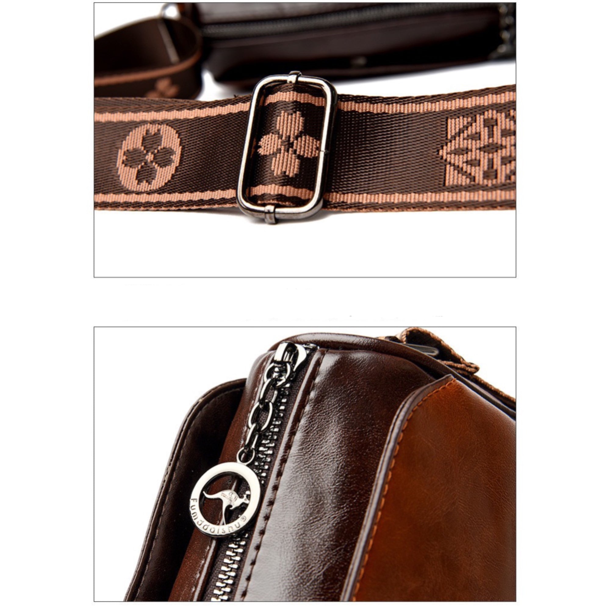 Brown Mysa Sling Bag