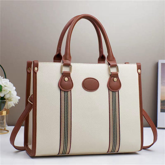 White Pino Tote Handbag