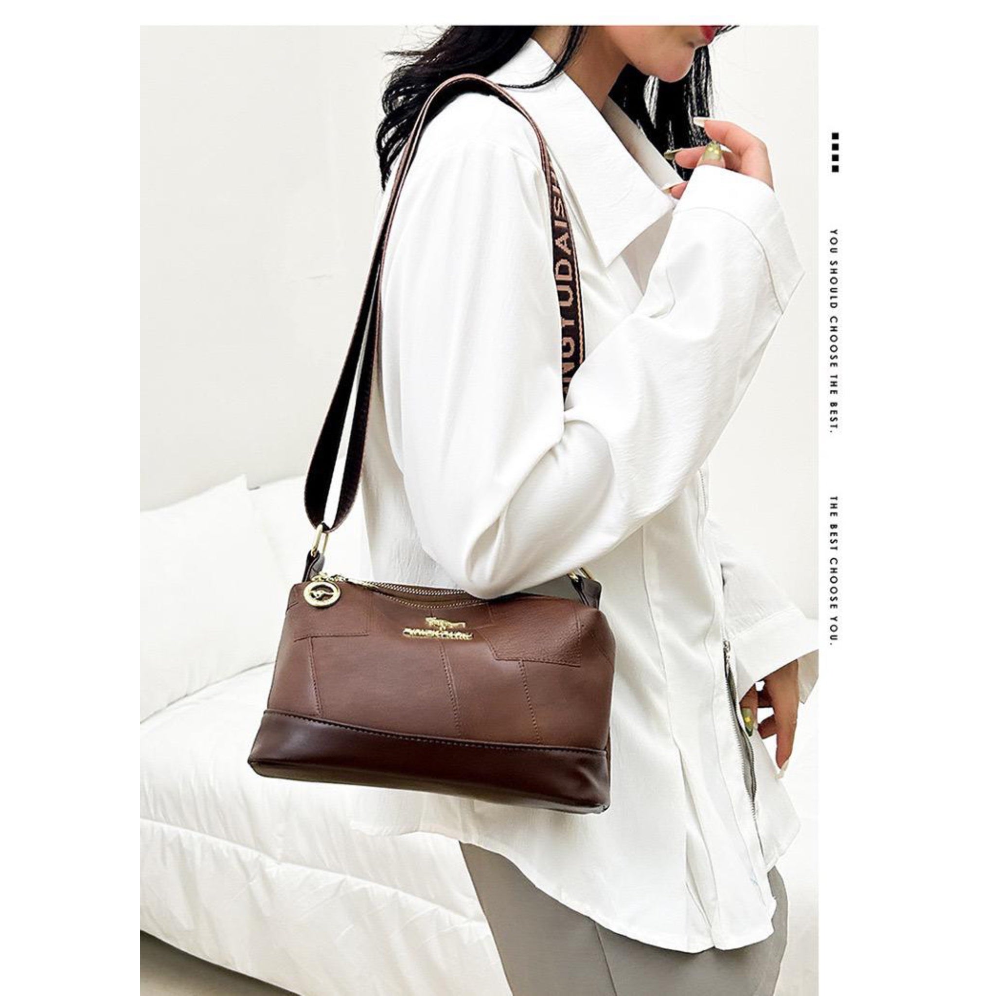 Brown Eli Sling Bag