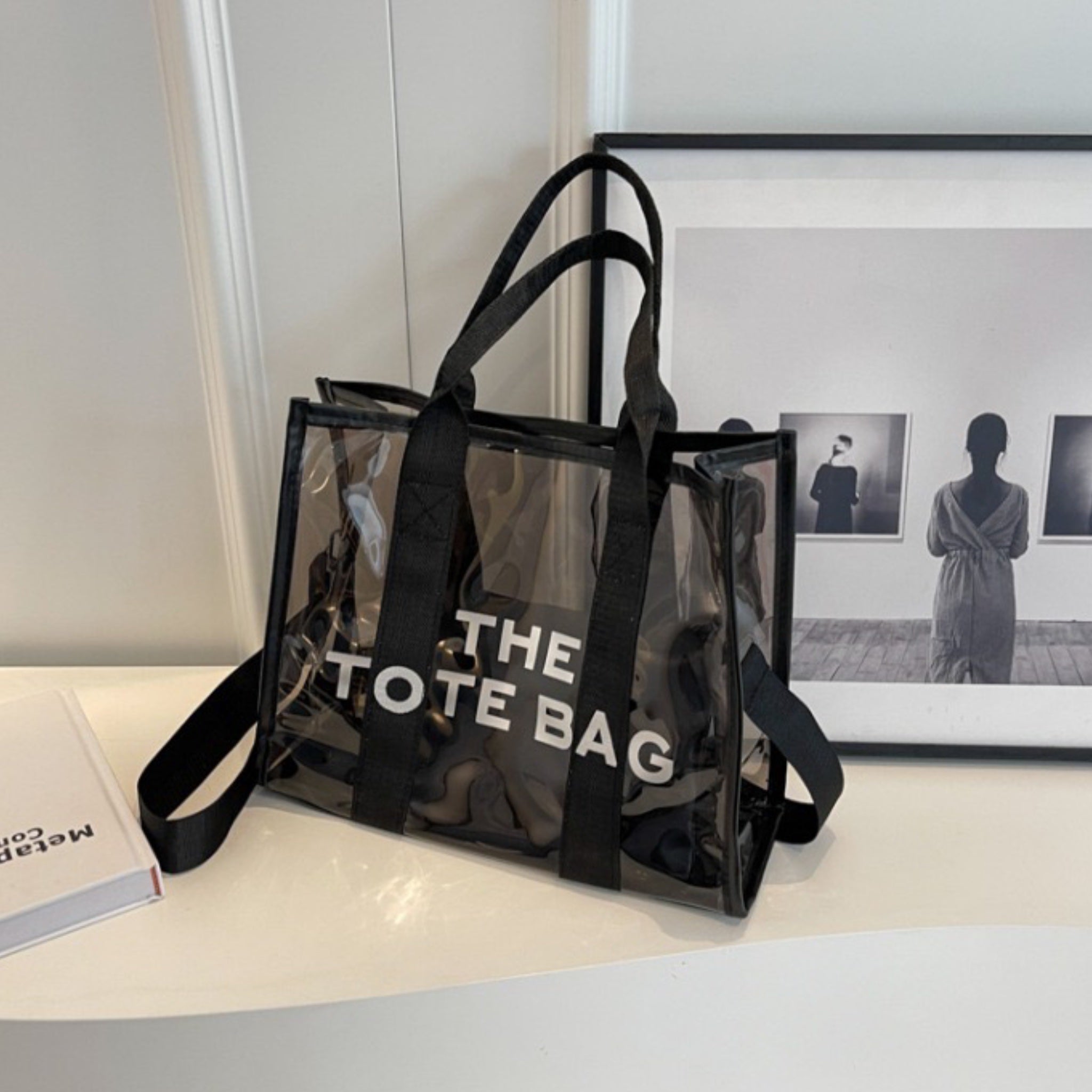 White Transparent The Tote Bag