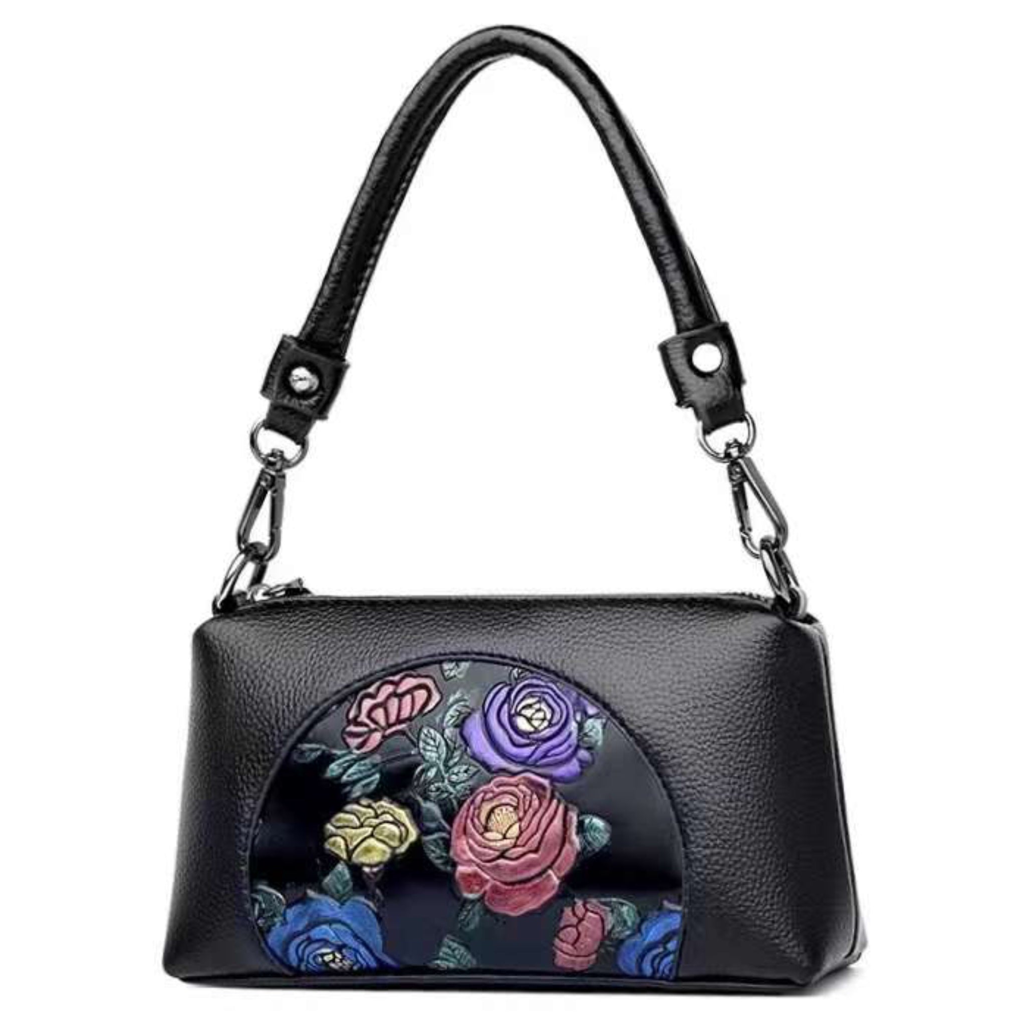 Black Lush Sling Bag