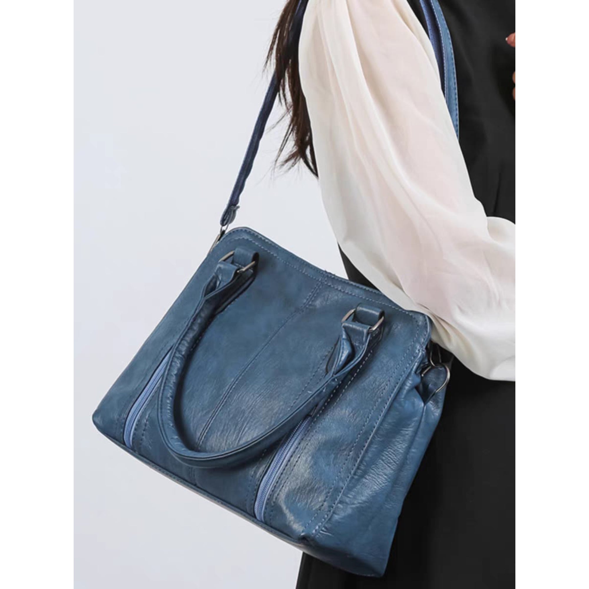 Blue Sofi Handbag