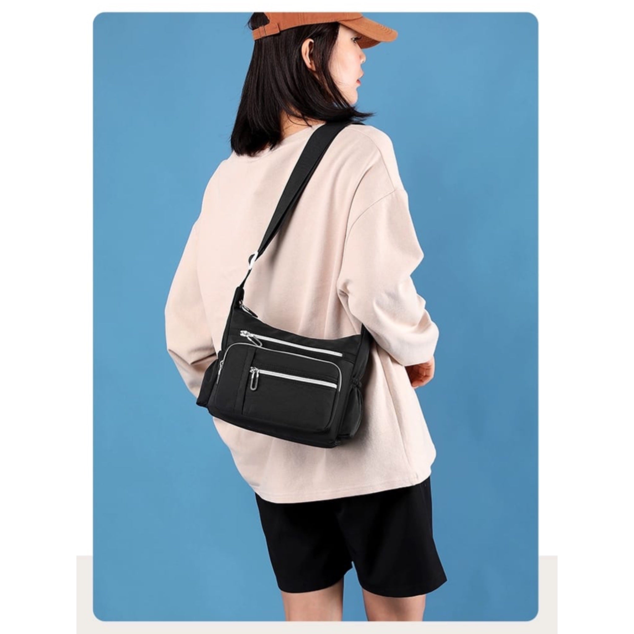 Black Yora Sling Bag