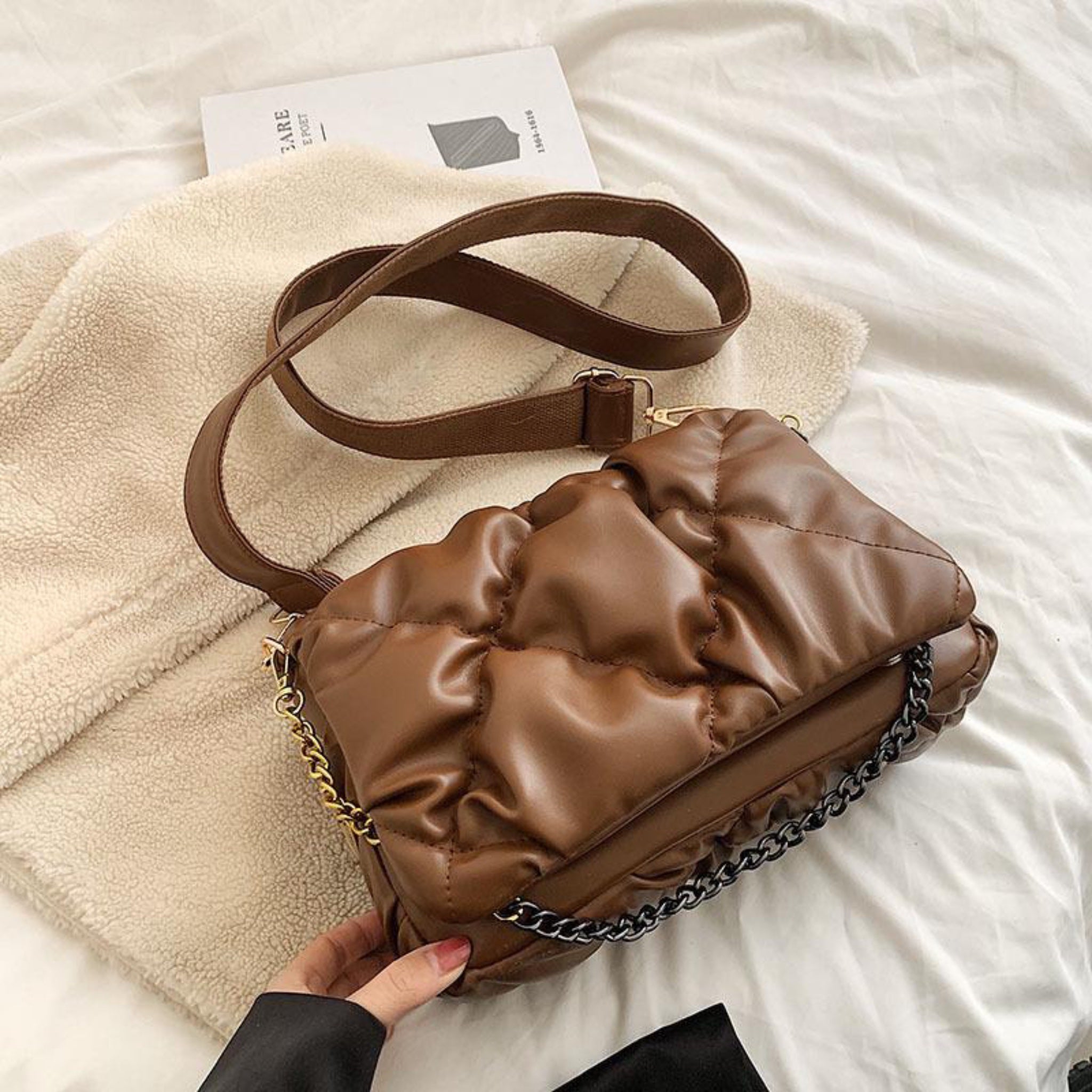 Brown Lexo Sling Bag