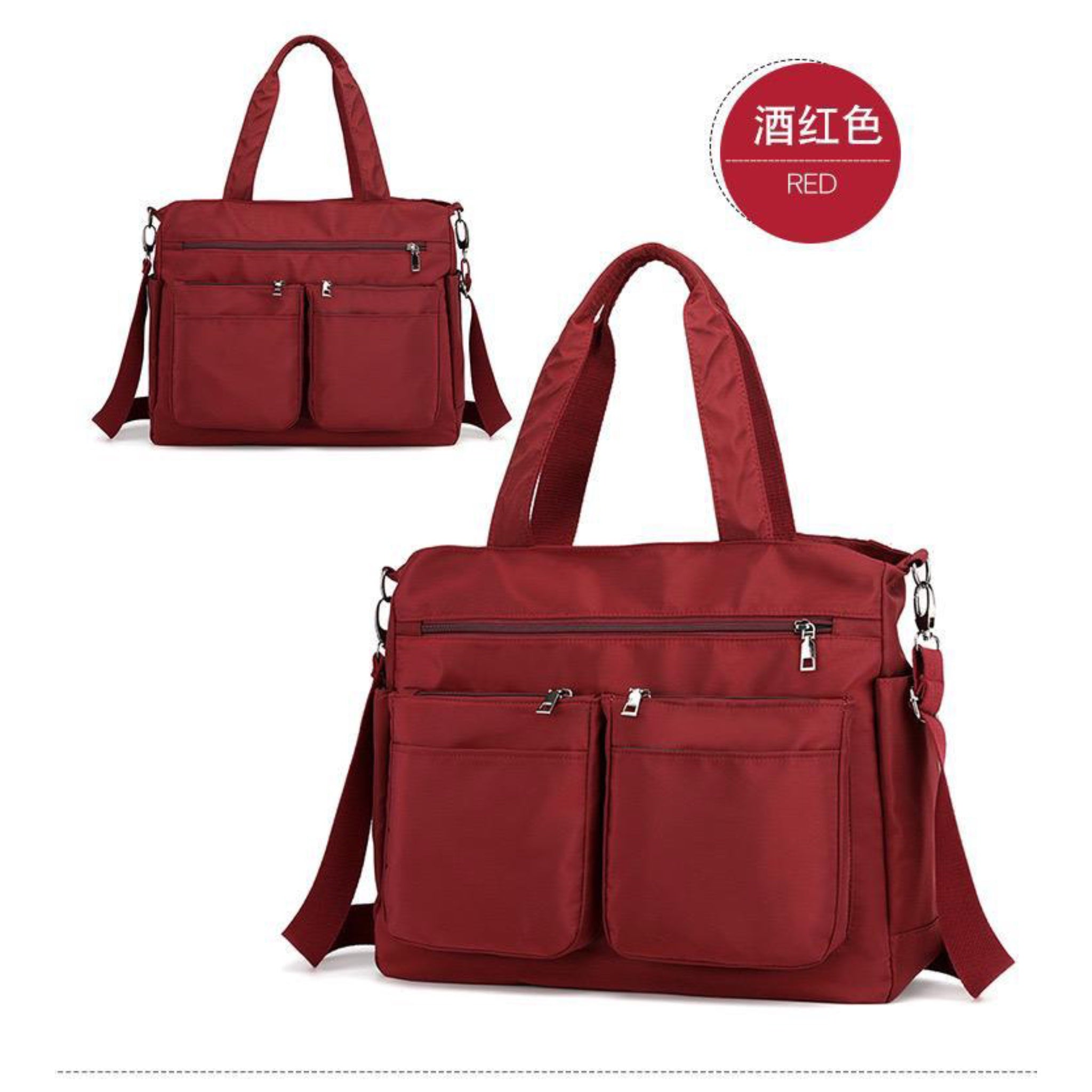 Red Cleo Tote Bag