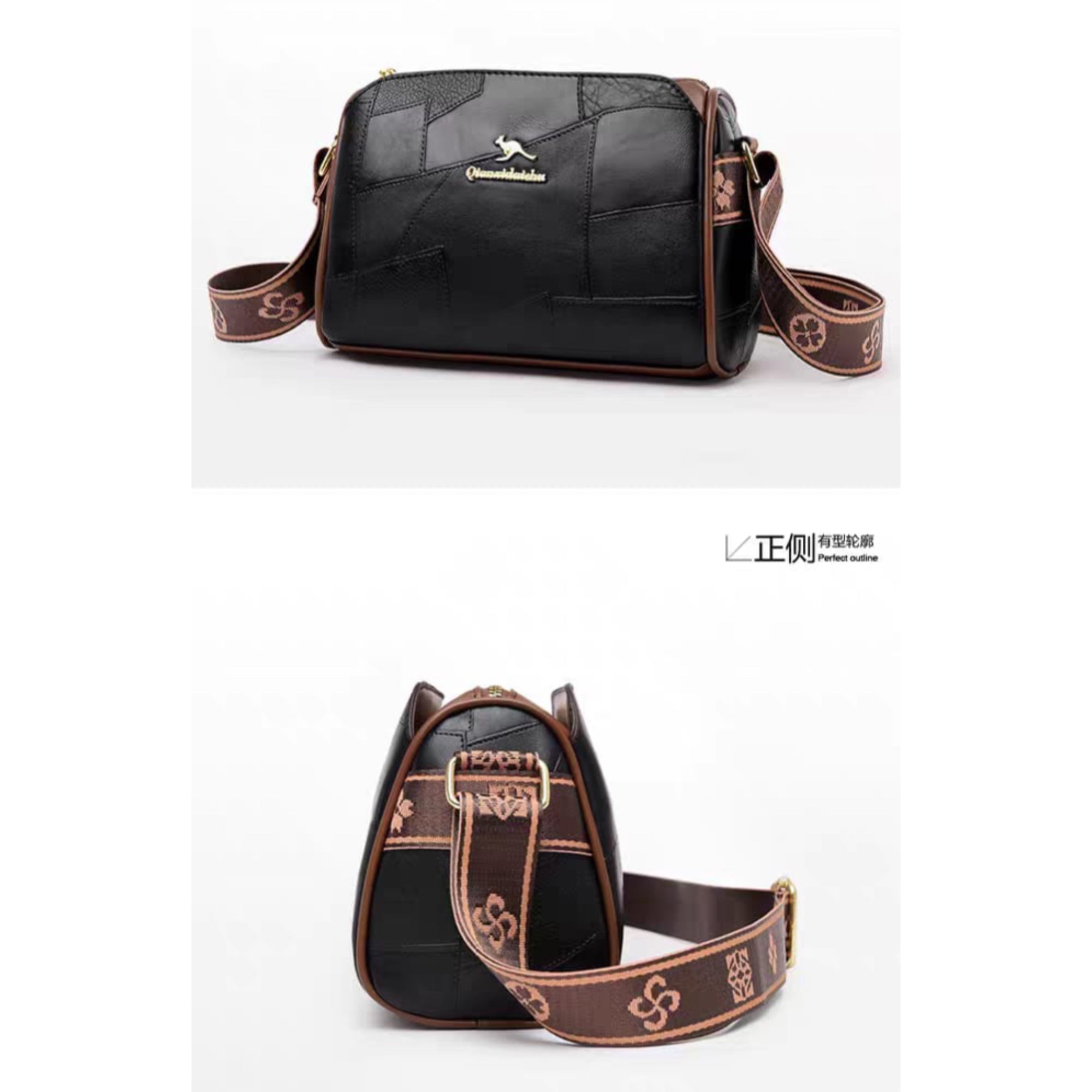 Black Zilo Sling Bag