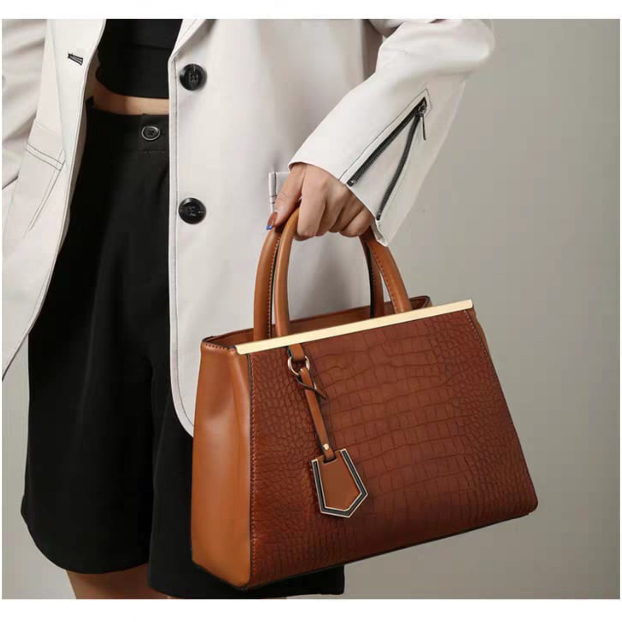 Tan Zina Handbag