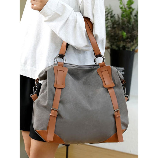 Grey Mika Tote Bag