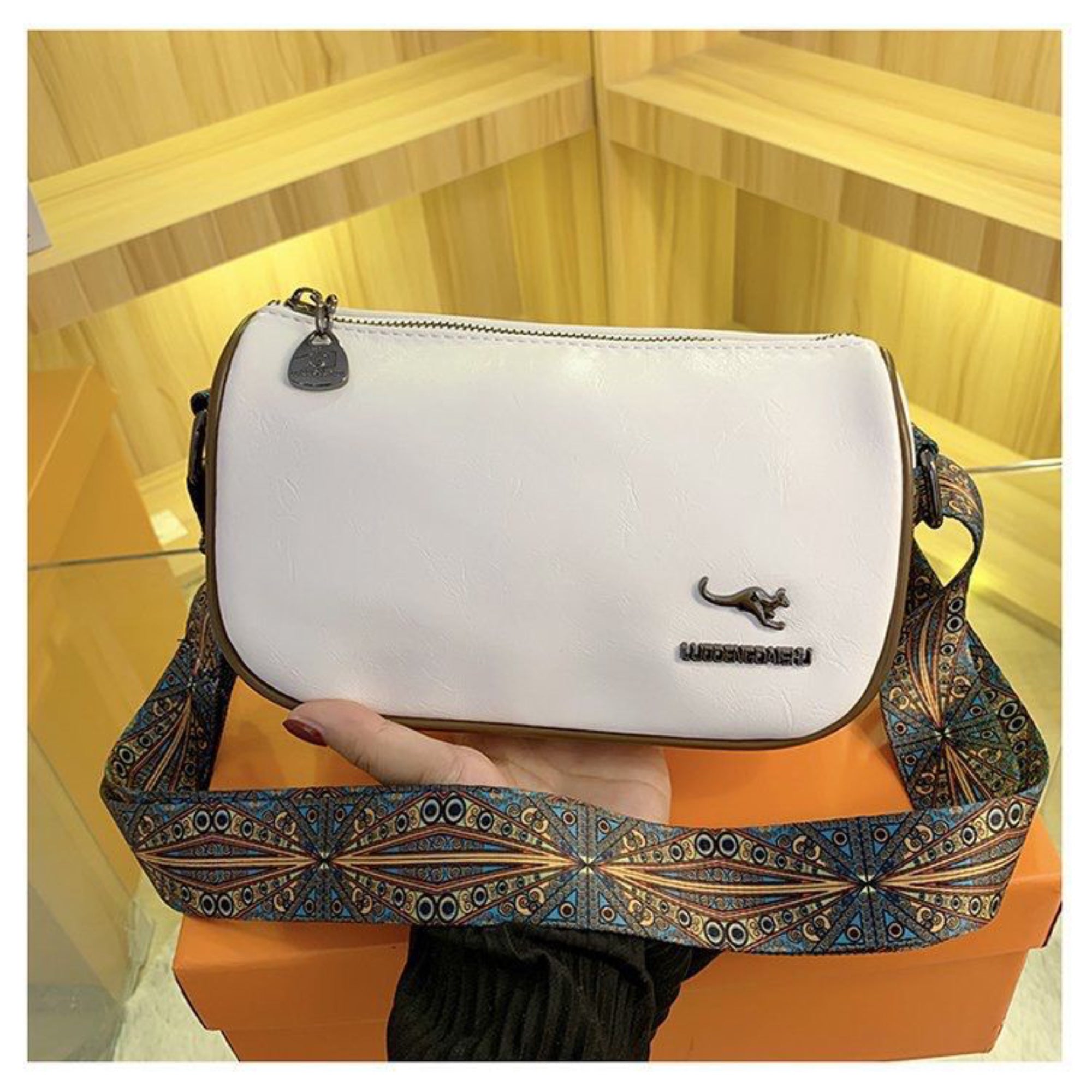 White Neva Sling Bag