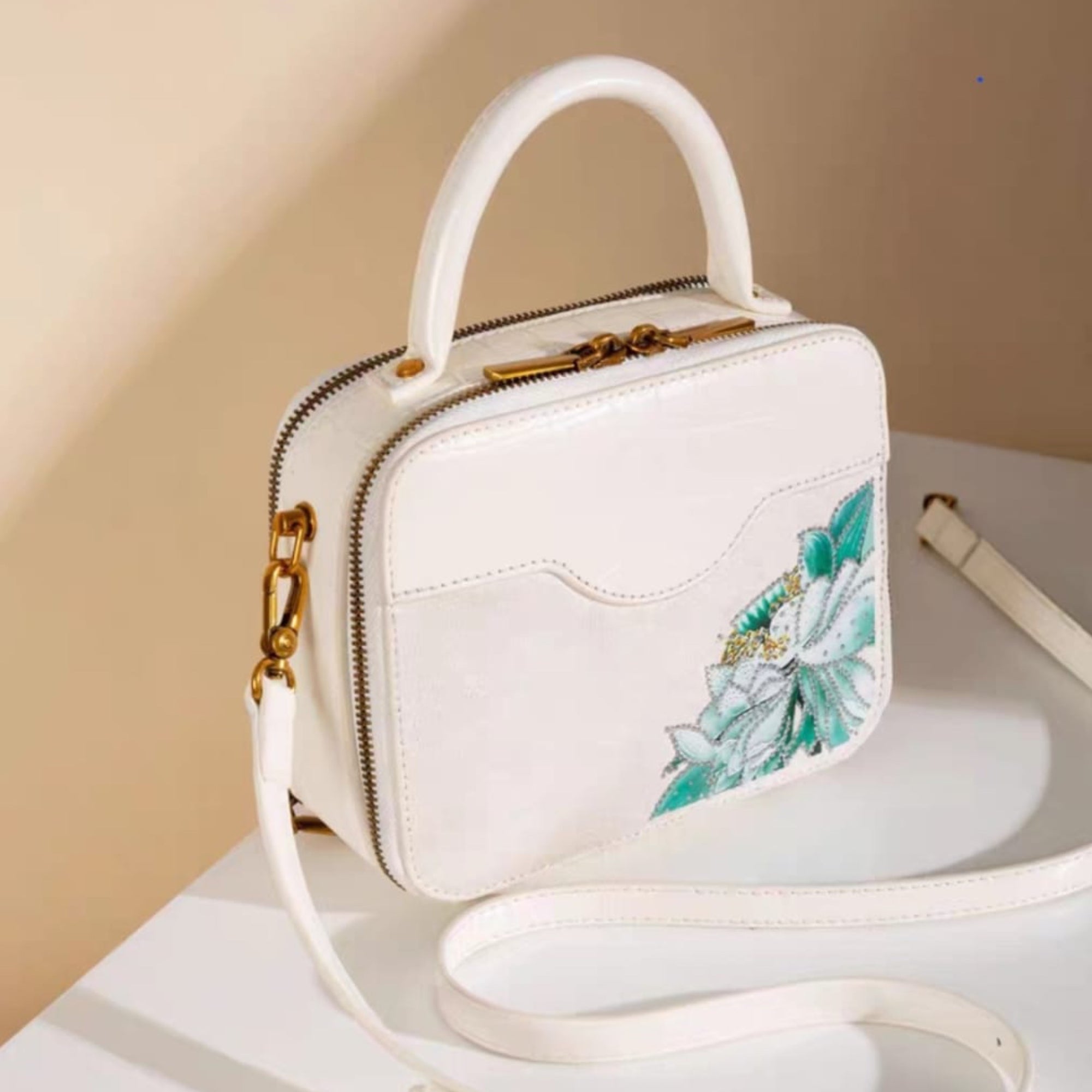 White Neko Handbag