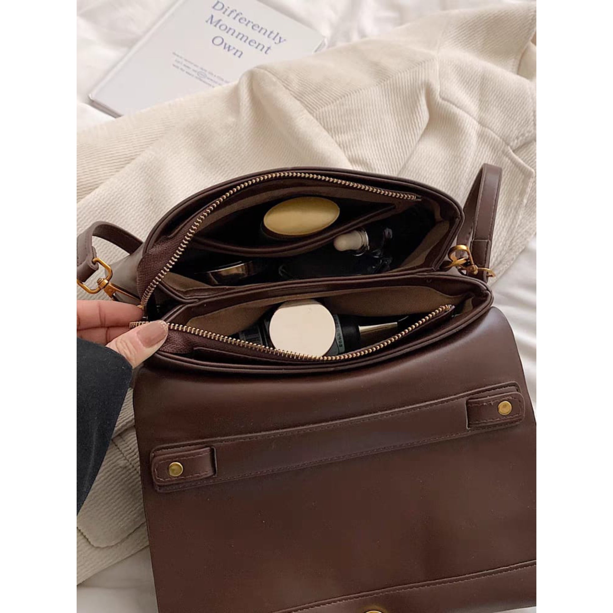 Brown Lexi Sling Bag