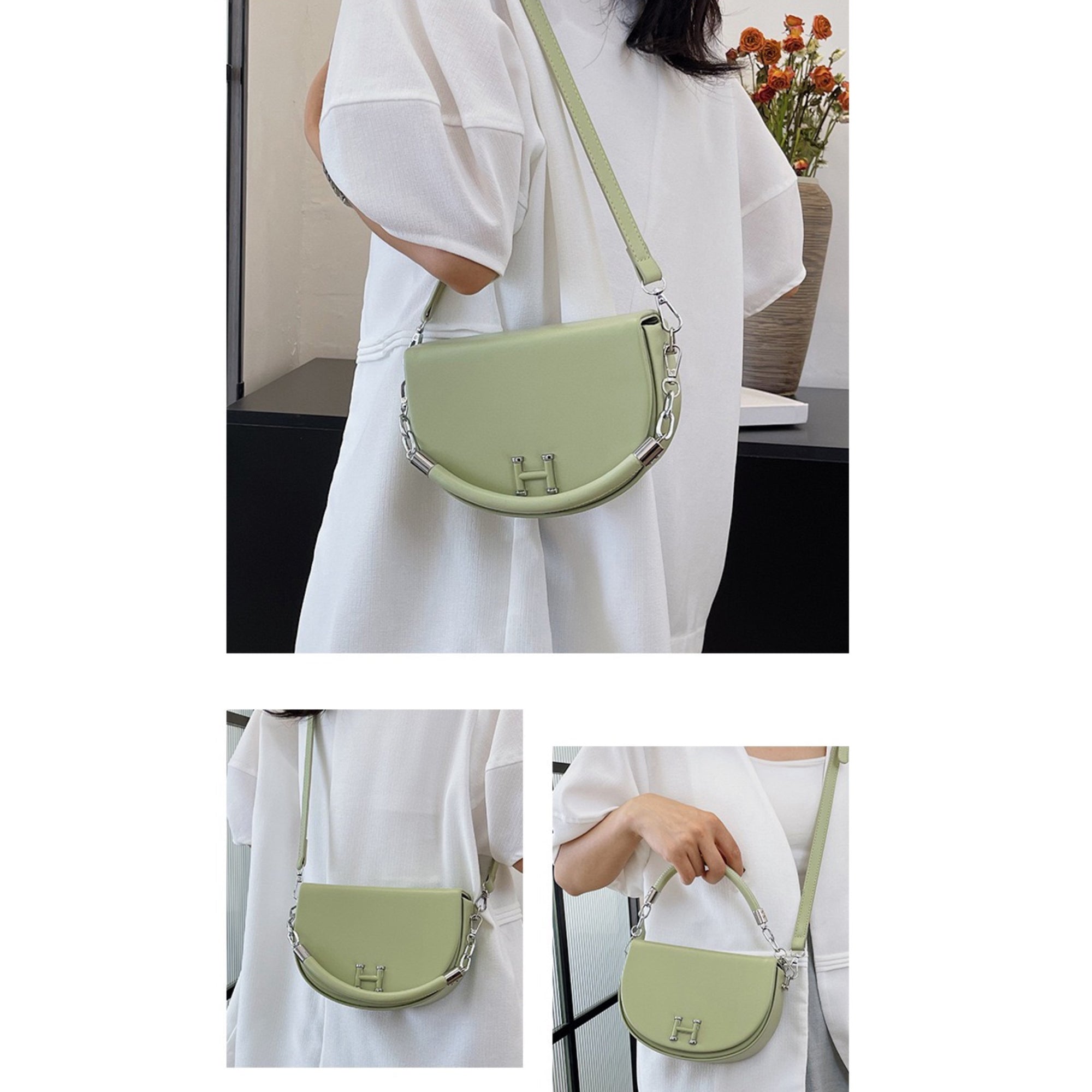 Green Vita Sling Bag