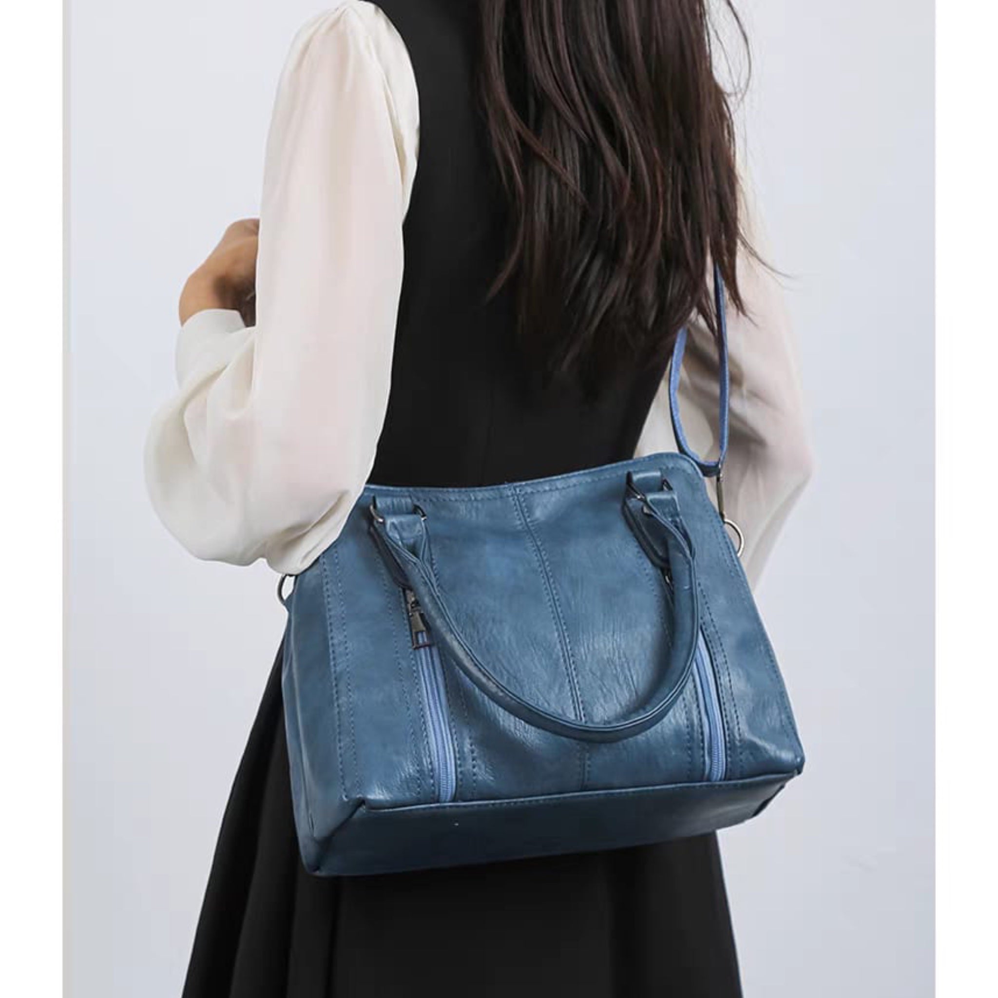 Blue Sofi Handbag