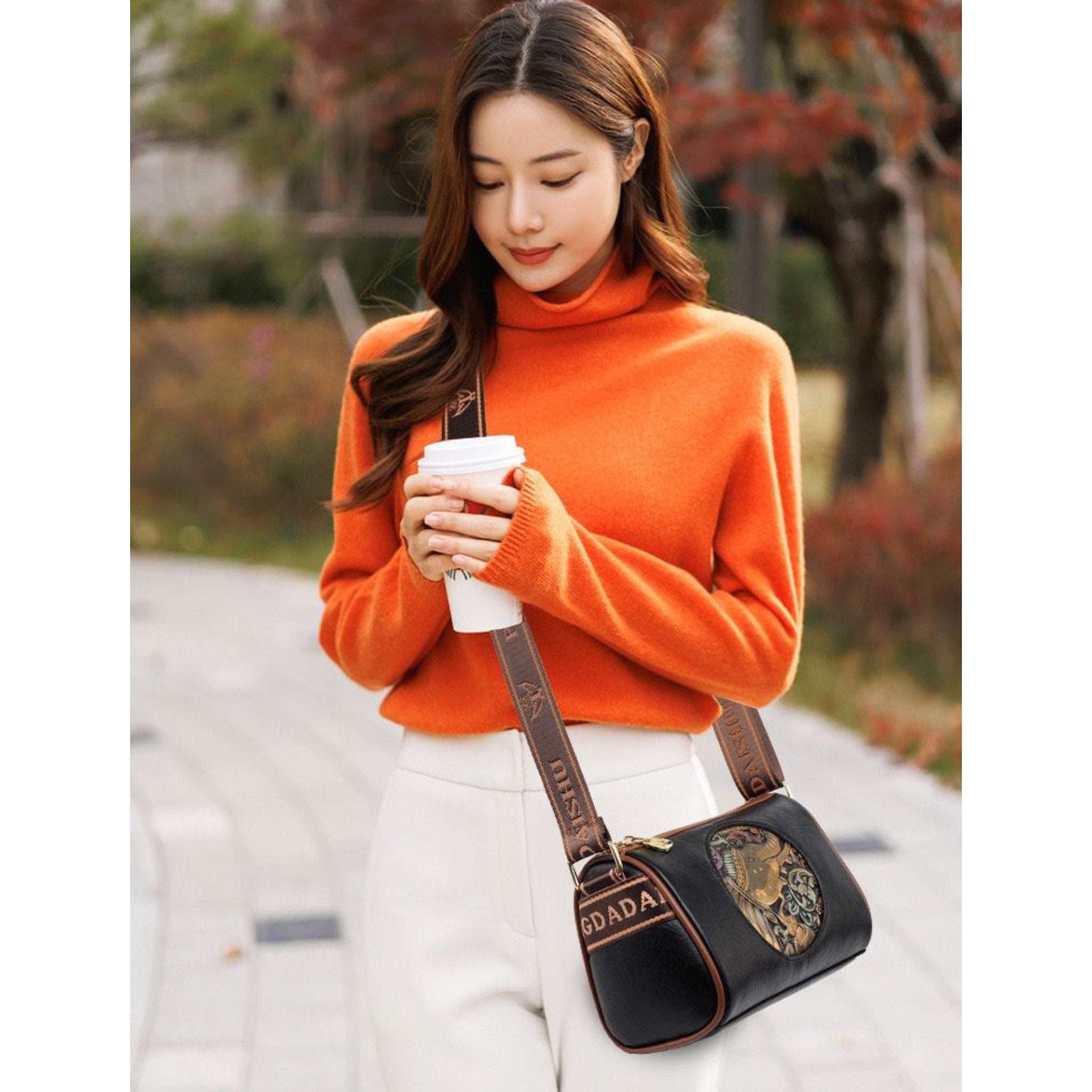 Black Vara Sling Bag