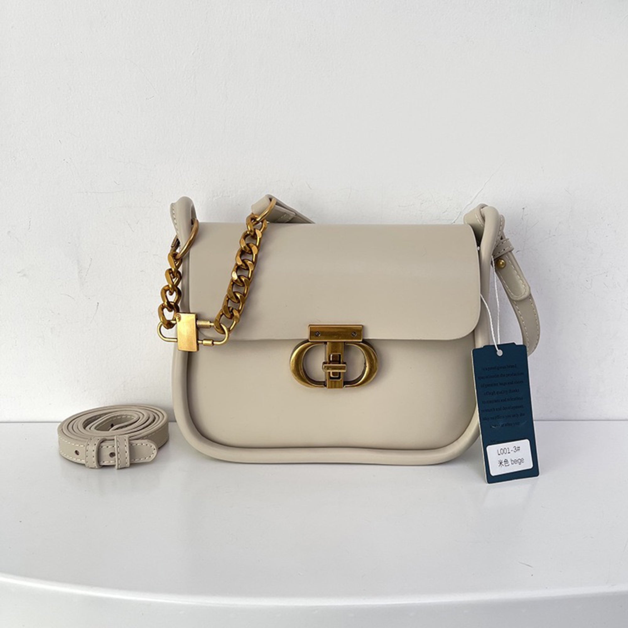 Beige Sova Sling Bag