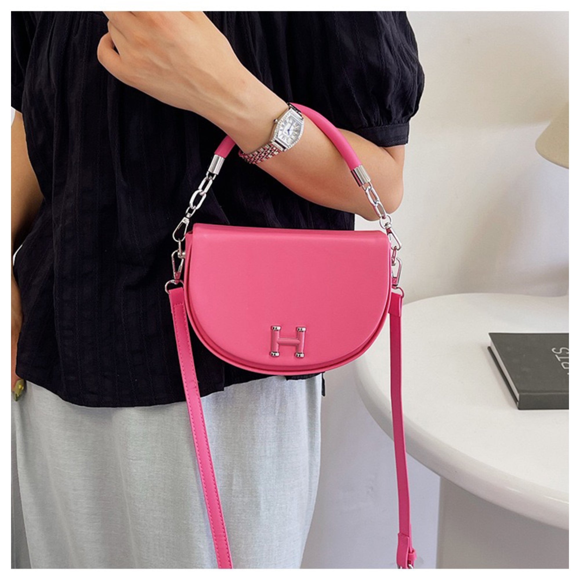 Hot Pink Vita Sling Bag