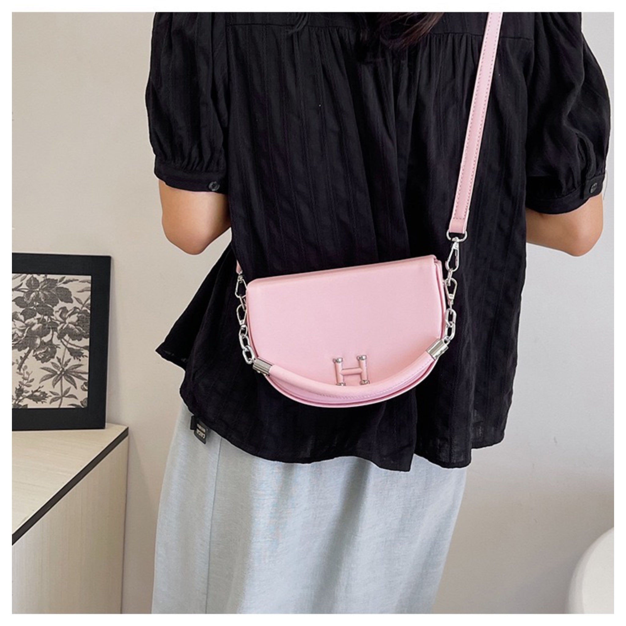 Baby Pink Vita Sling Bag