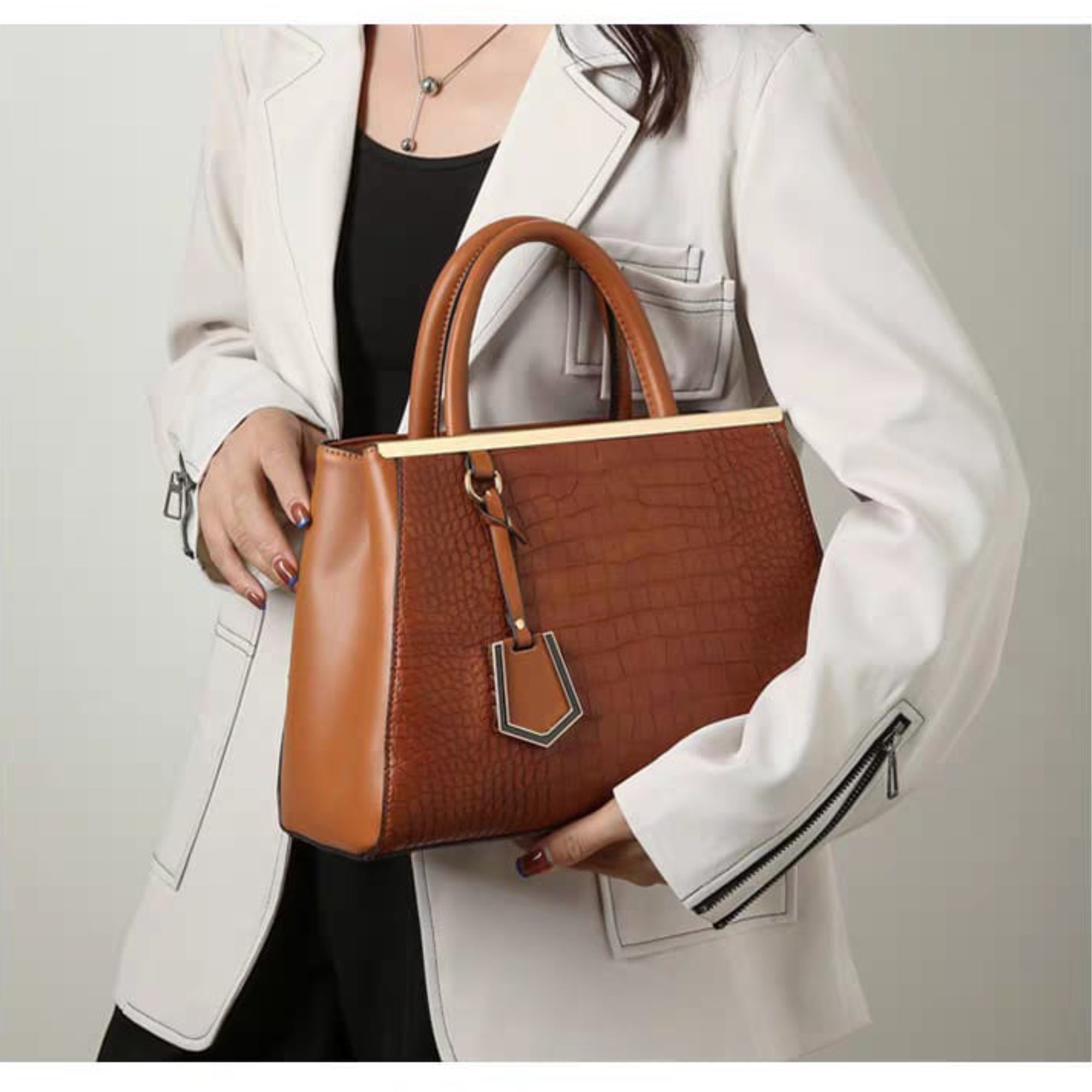 Tan Zina Handbag