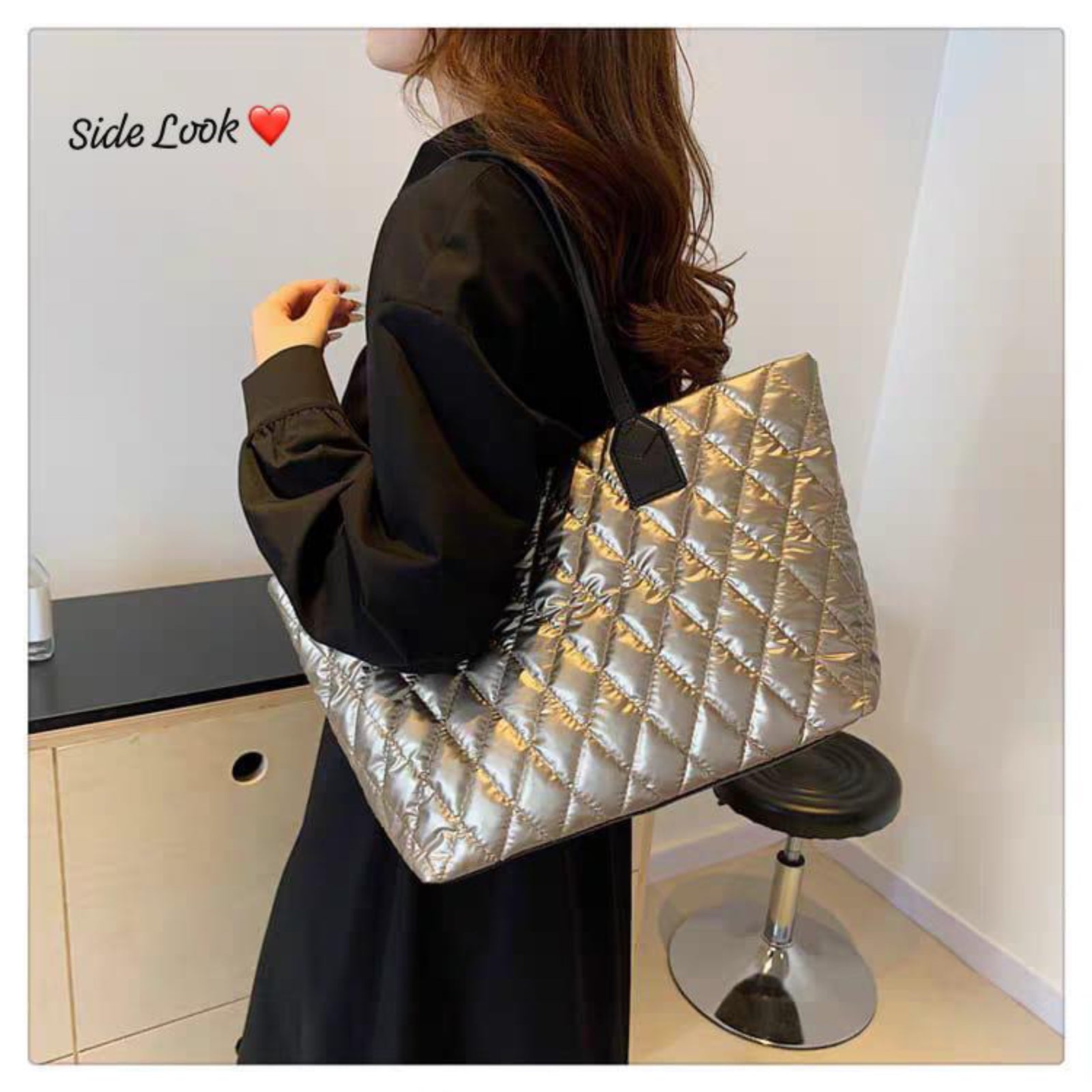 Gold Keva Shoulder Bag