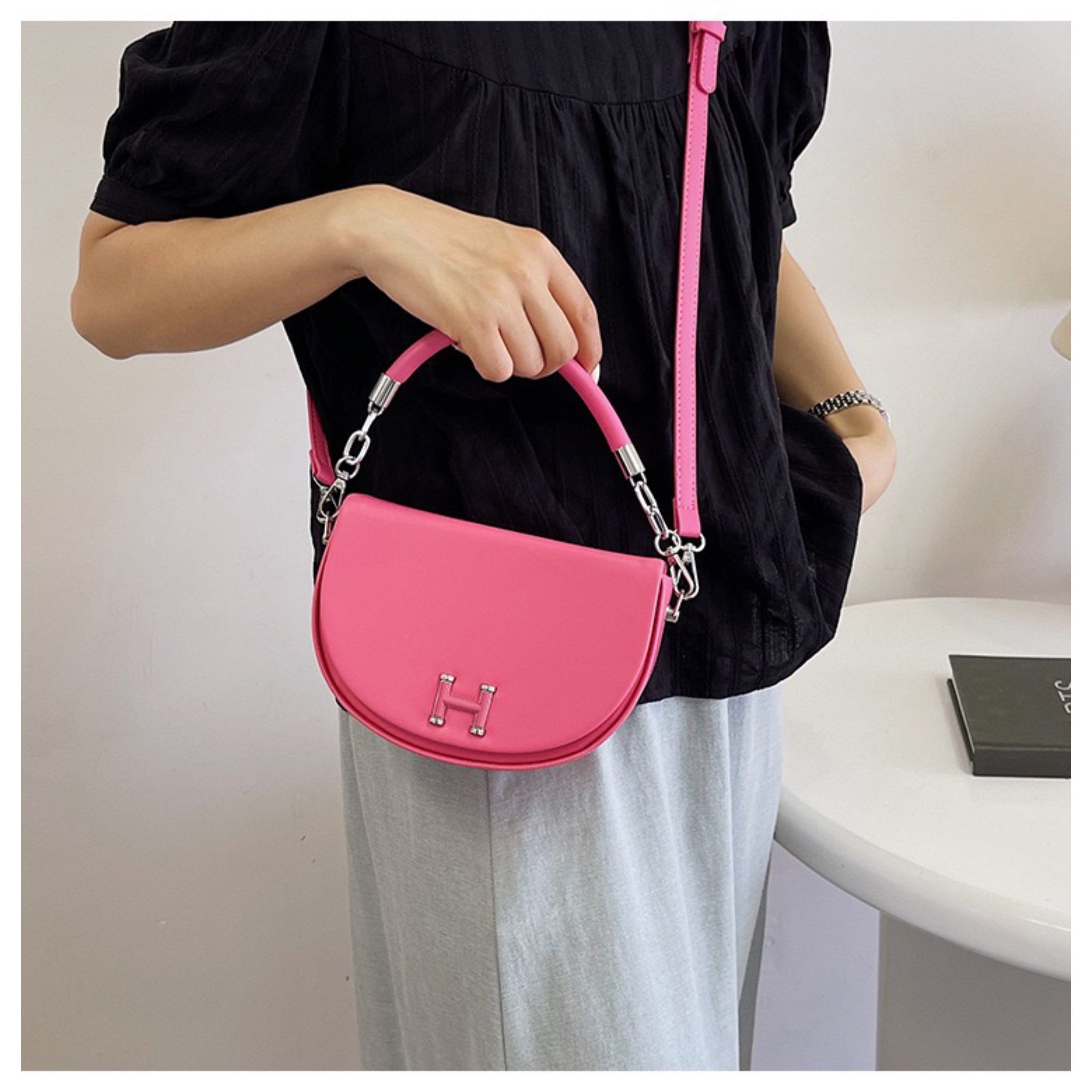 Hot Pink Vita Sling Bag