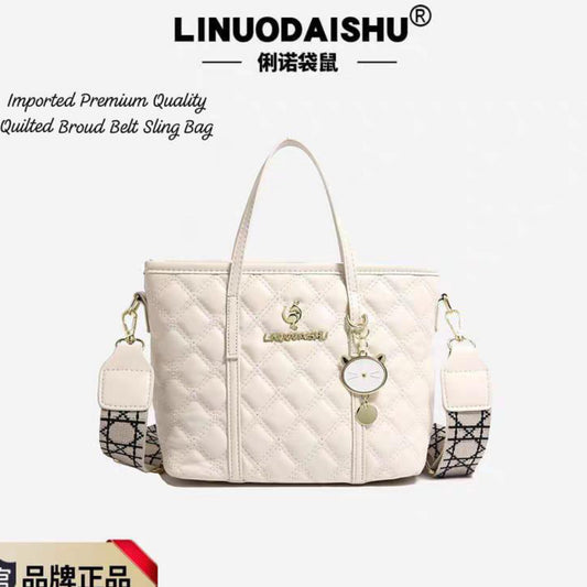 White Filo Sling Bag