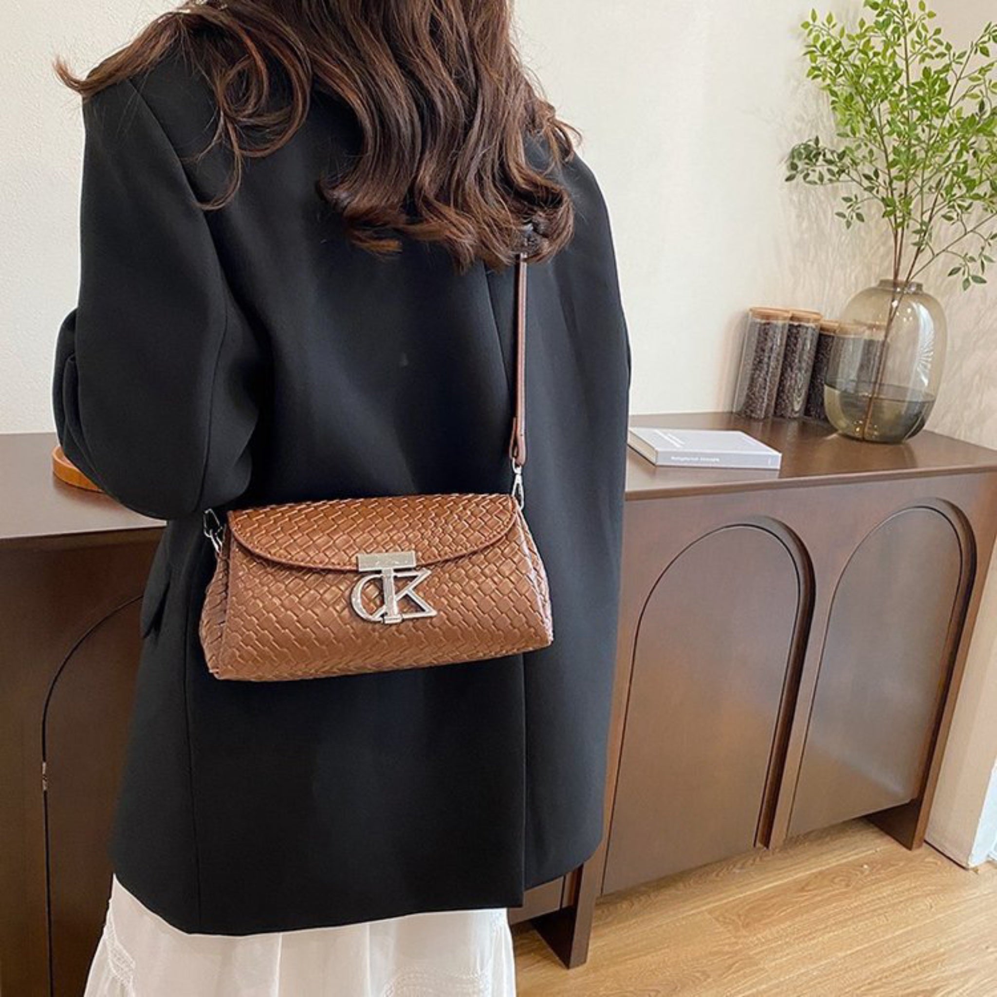 Brown Aro Sling Bag