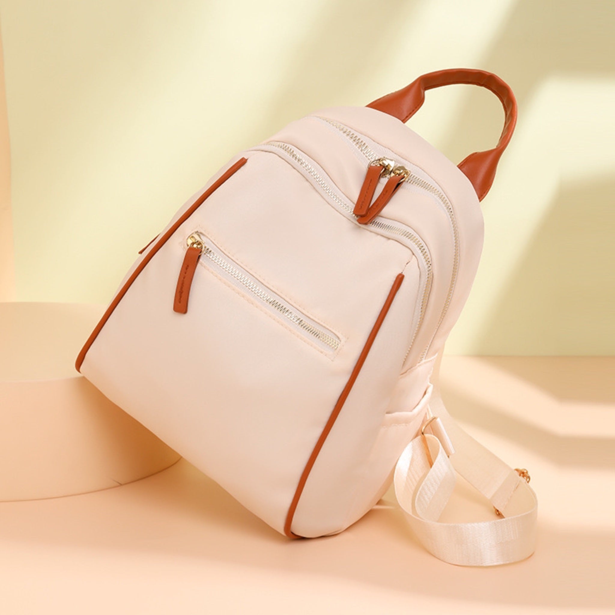 White Lyra Backpack