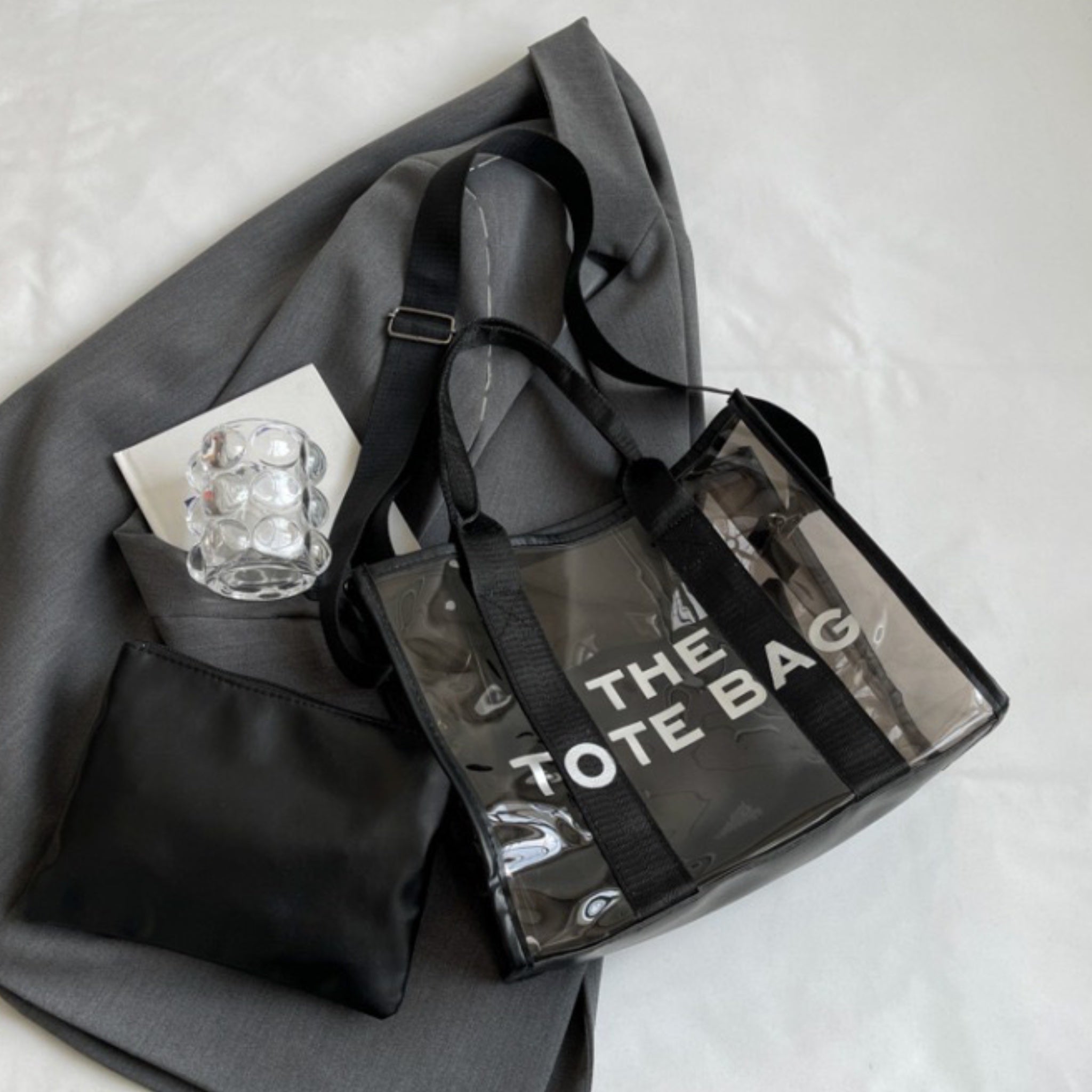 White Transparent The Tote Bag