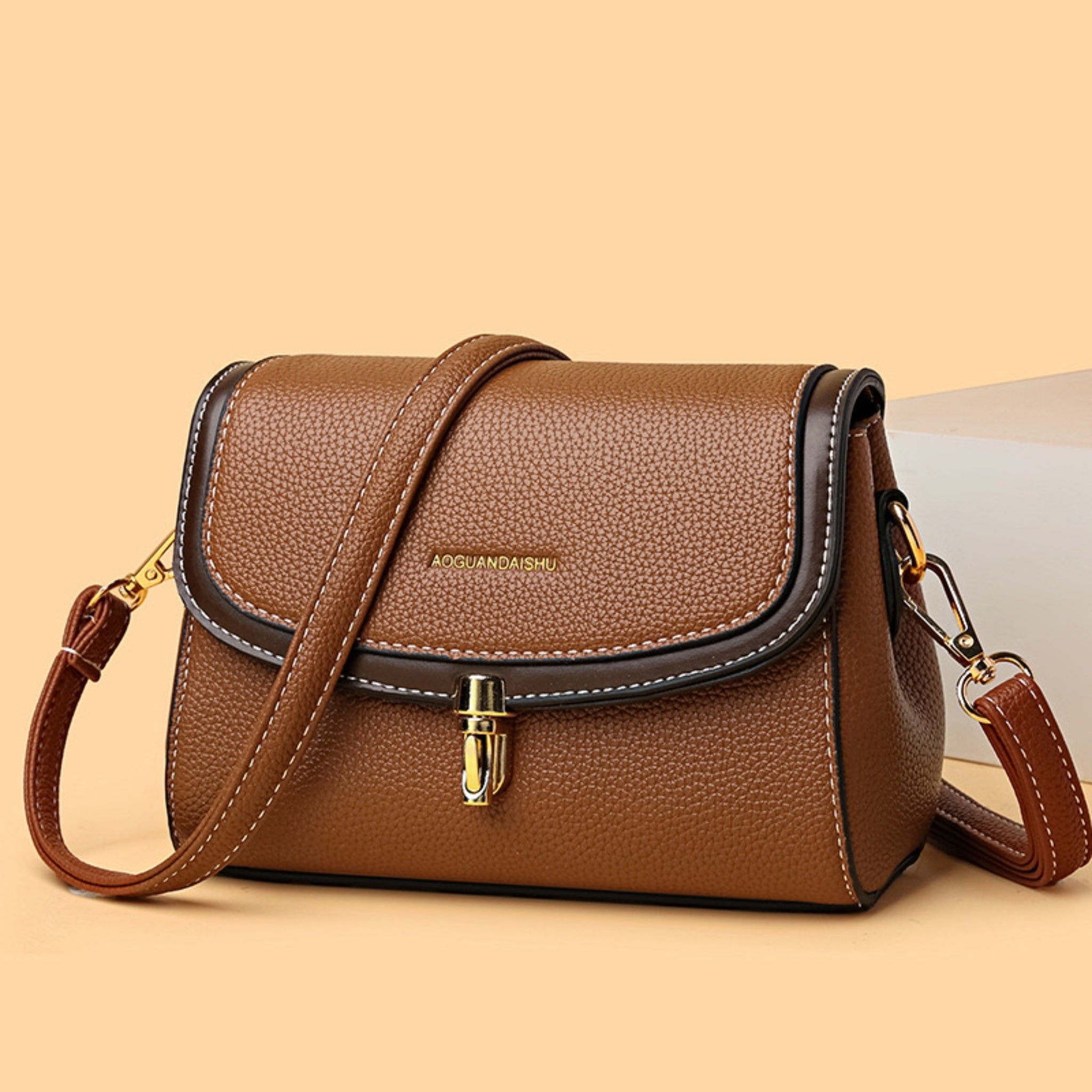 Brown Flaire Sling Bag