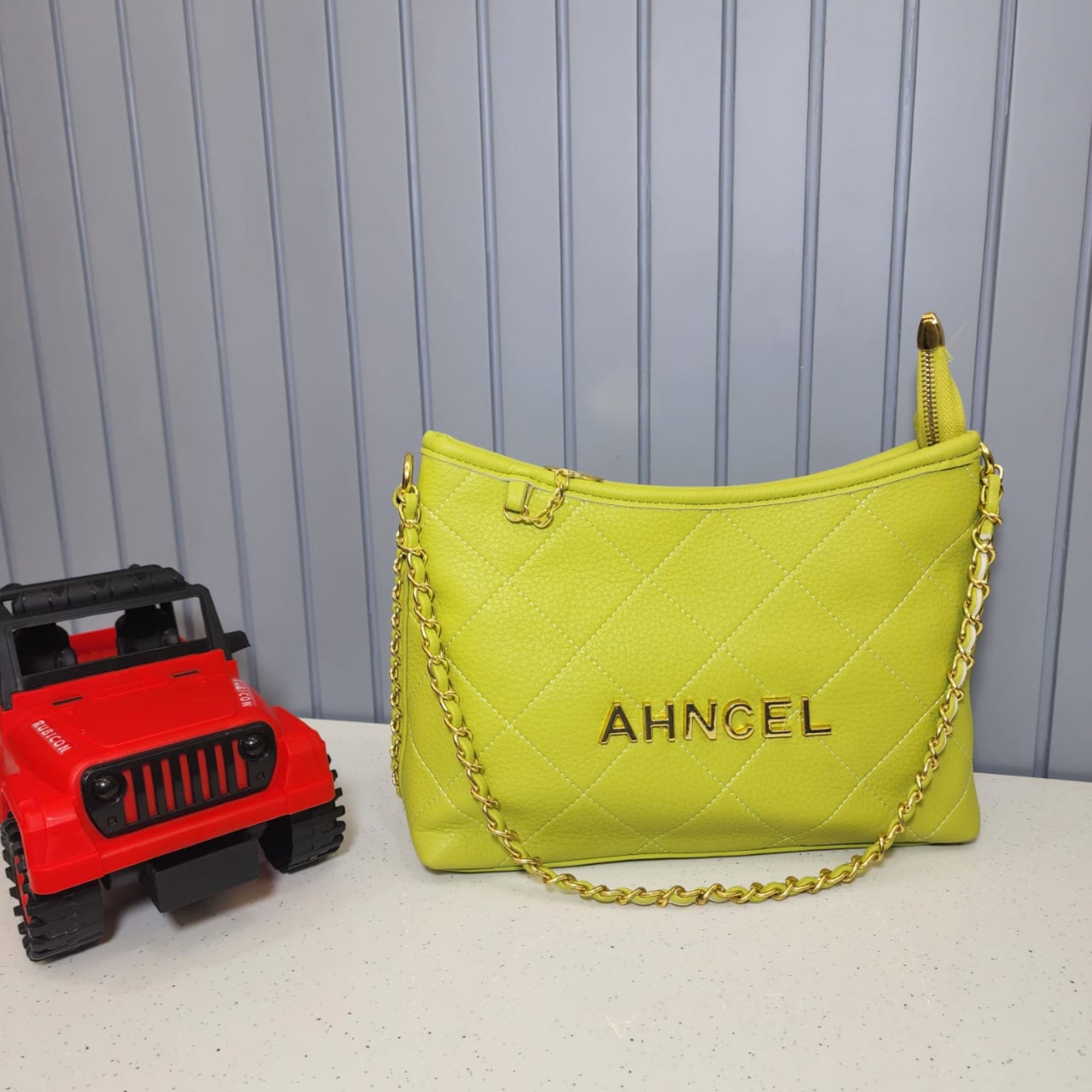 Green AHNCEL Sling Bag