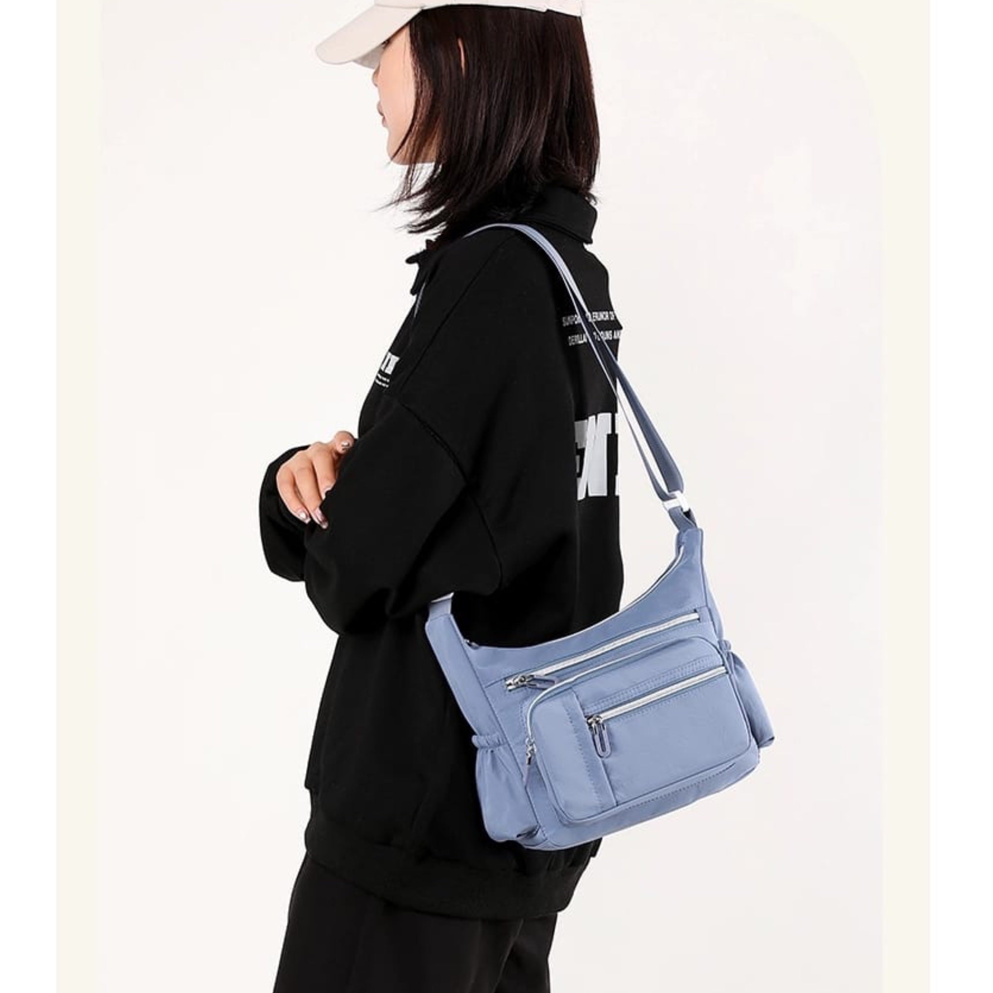 Sky Blue Yora Sling Bag