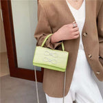 Green Cleo Sling Bag