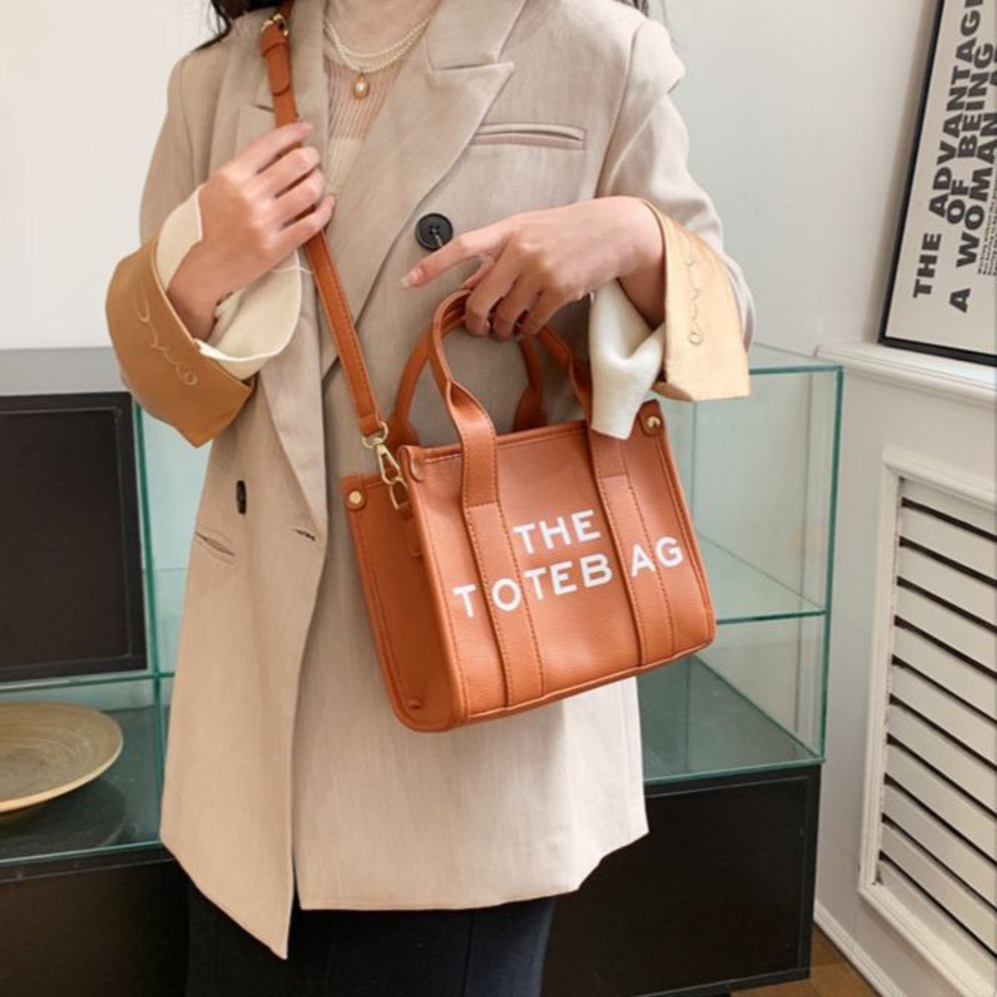 Brown The Tote Bag